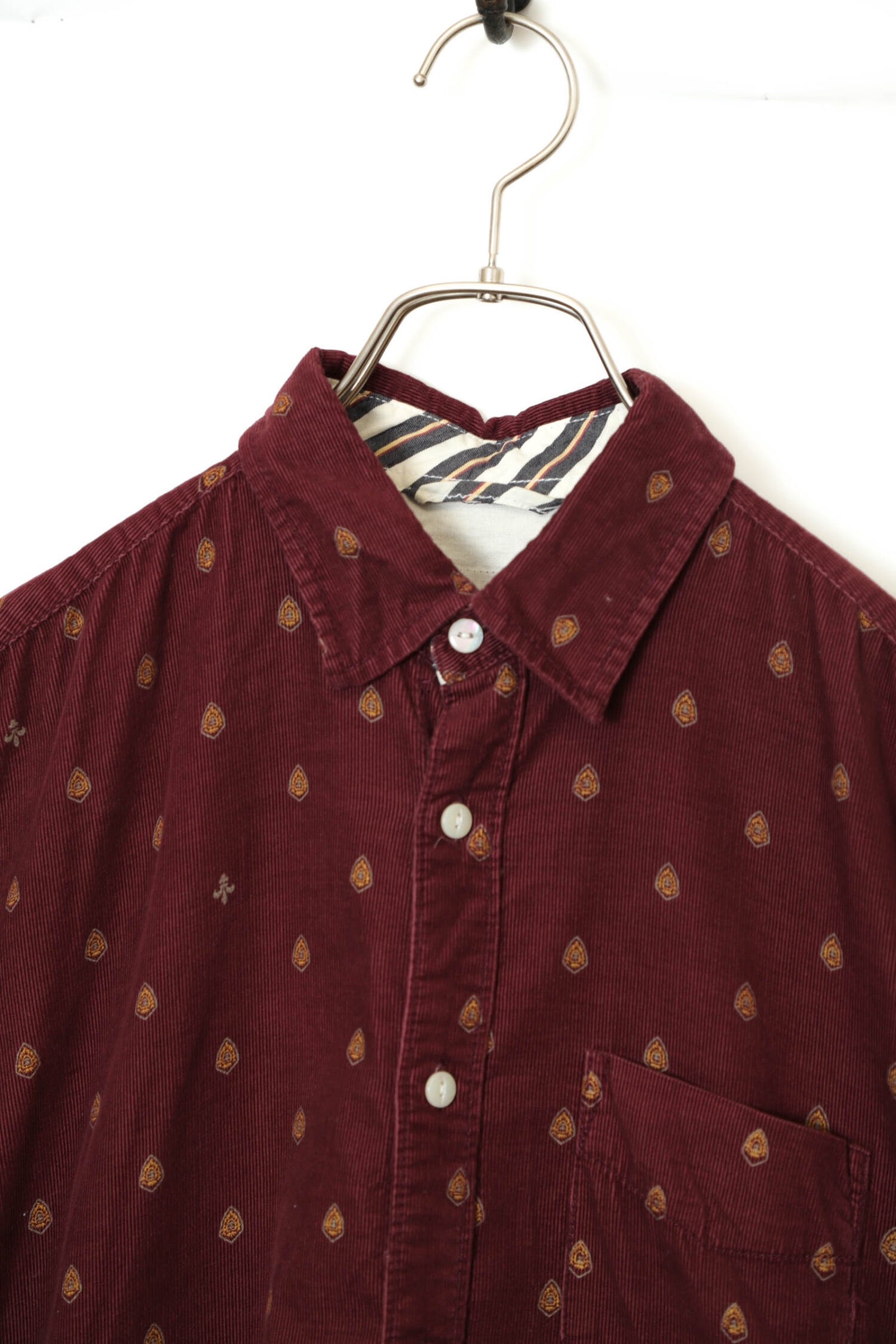 Alternative view of VINTAGE PRINTED CORDUROY SHIRT/M