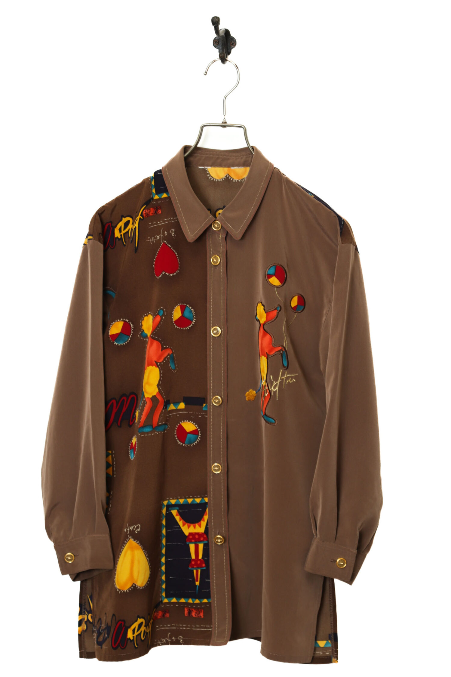 VINTAGE PRINTED SHIRT/M