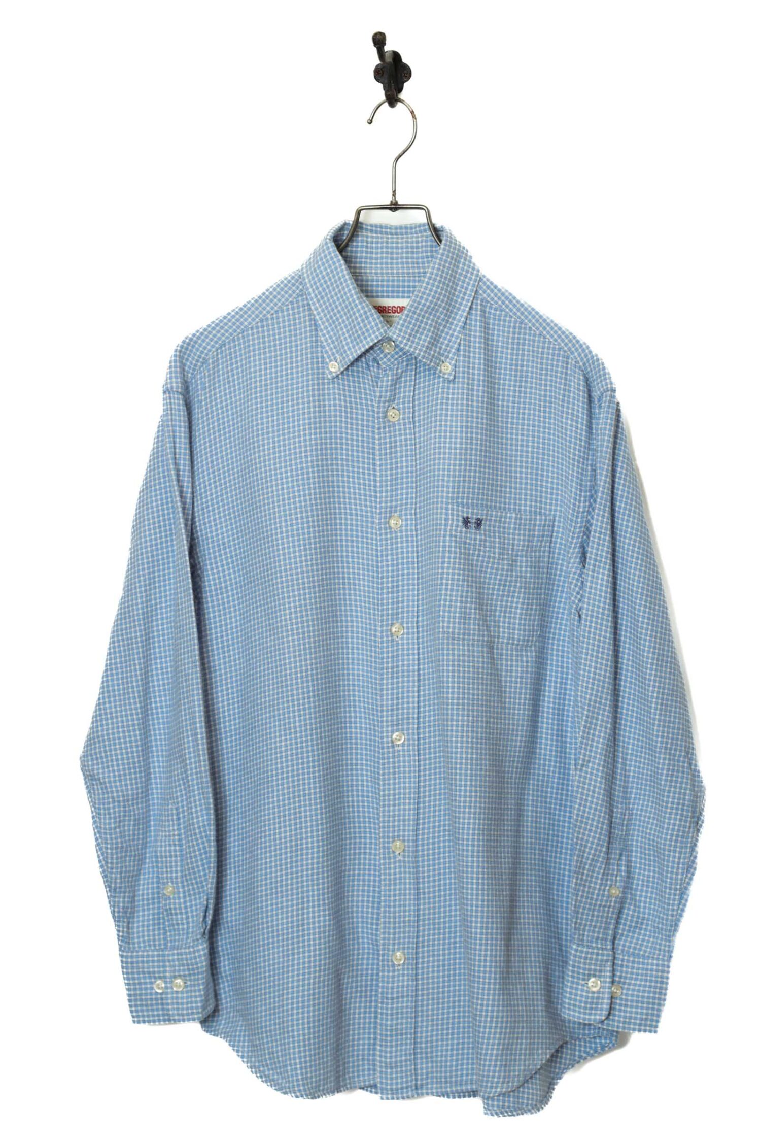 USED MCGREGOR CHECK SHIRT/L