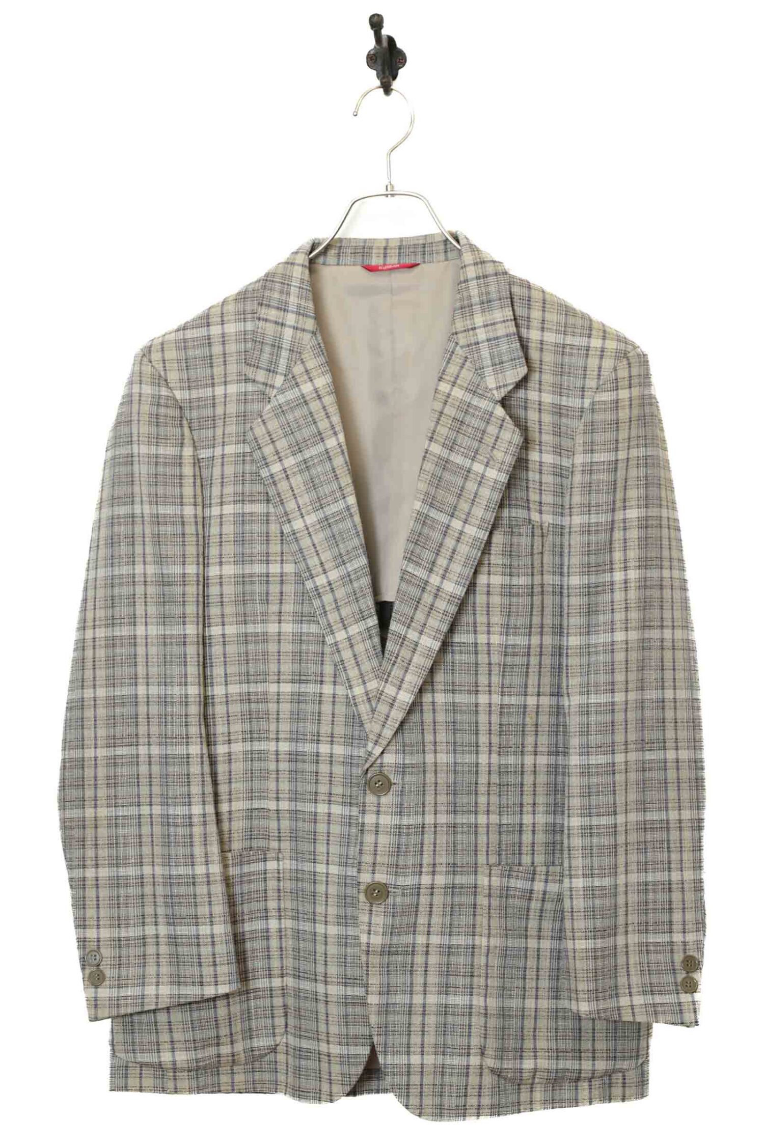 USED DURBAN CHECK TAILORED JACKET/M