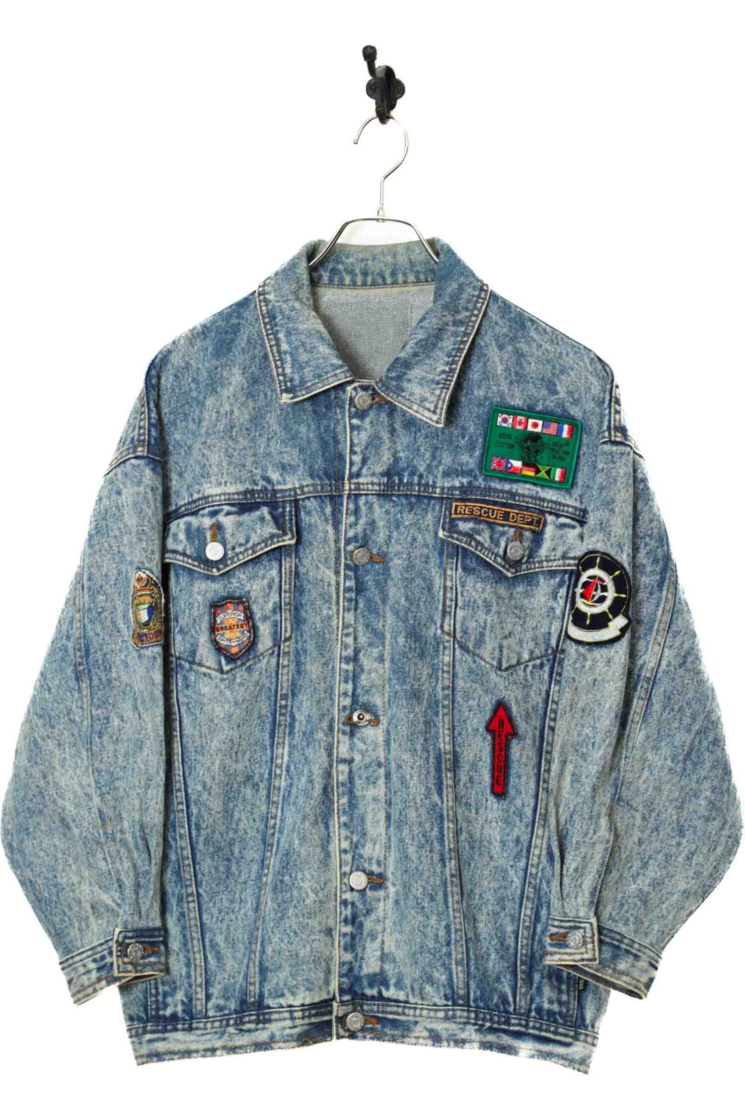 USED DENIM JACKET/XL