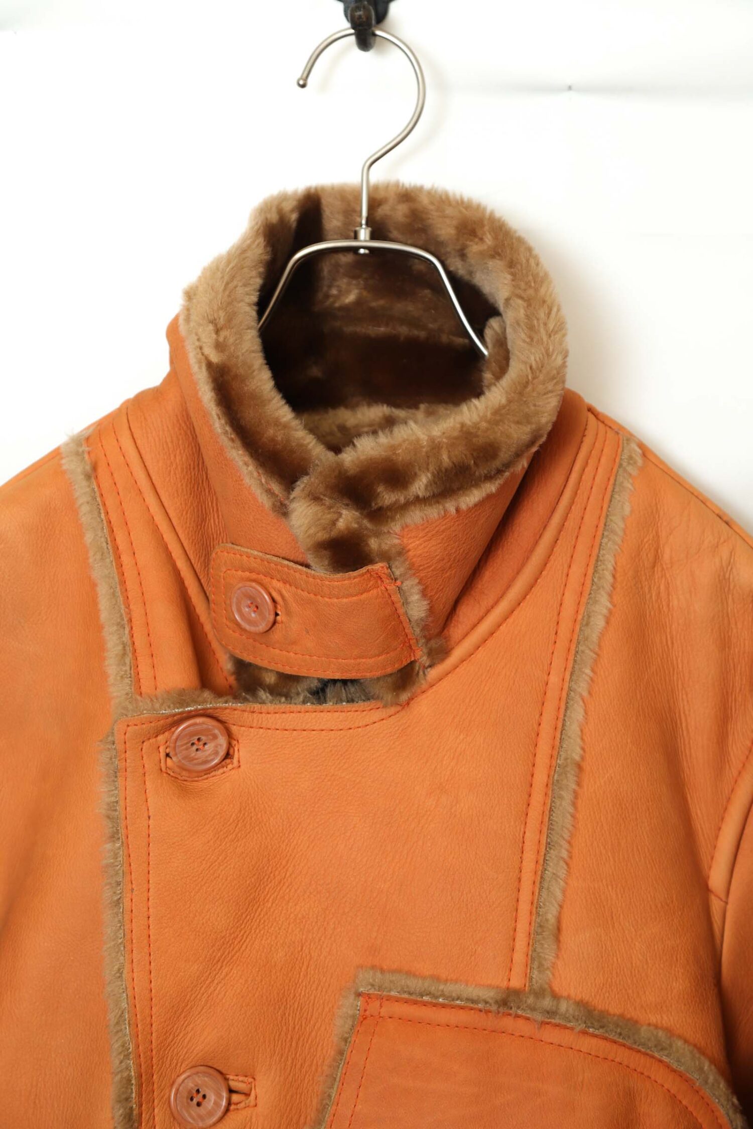 Alternative view of VINTAGE MOUTON JACKET/L