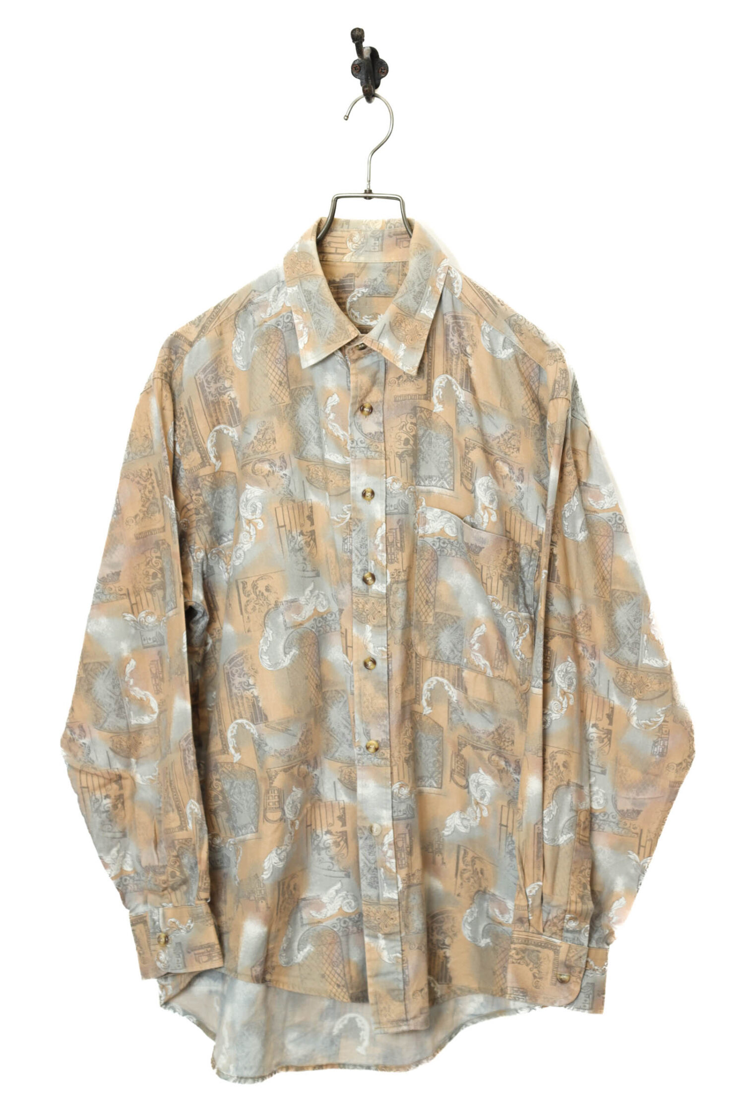 VINTAGE PRINTED SHIRT/L