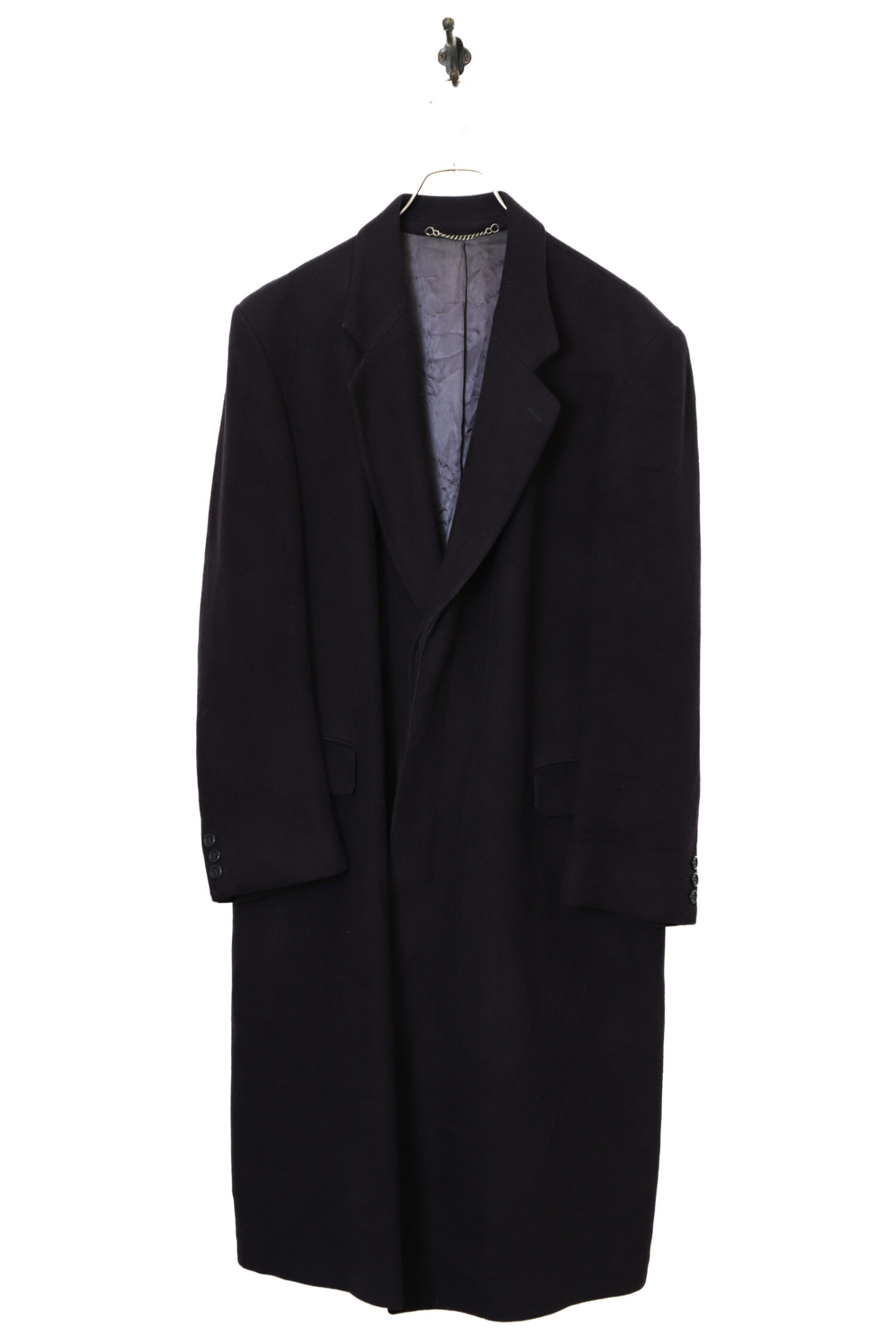 VINTAGE CASHMERE WOOL COAT/MADE IN IRELAND/L