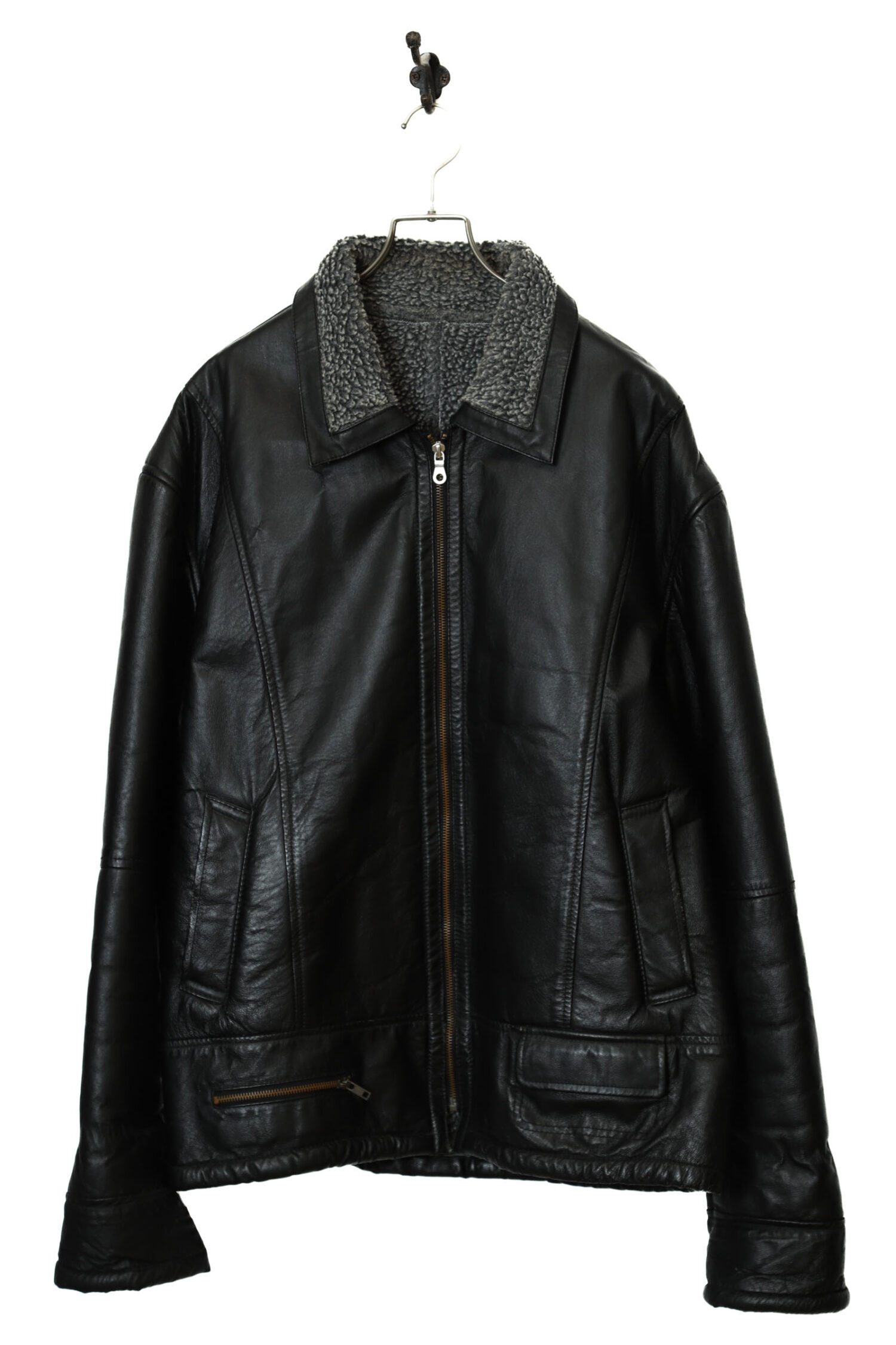 VINTAGE MOUTON JACKET/XL