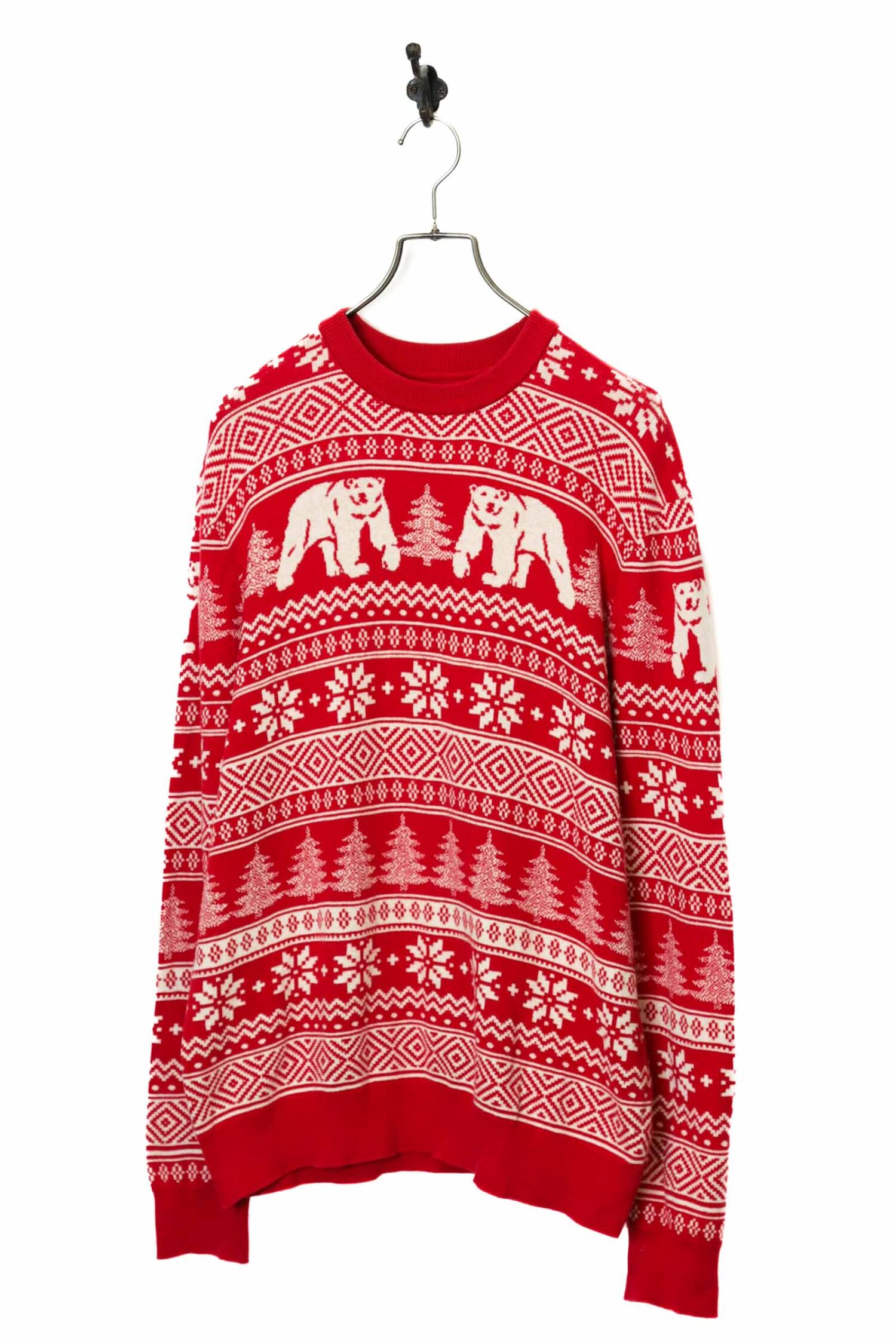 VINTAGE KNITTED SWEATER/L