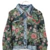 VINTAGE JACQUARD PATTERN JACKET/M
