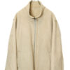 USED FAKE MOUTON JACKET/XL