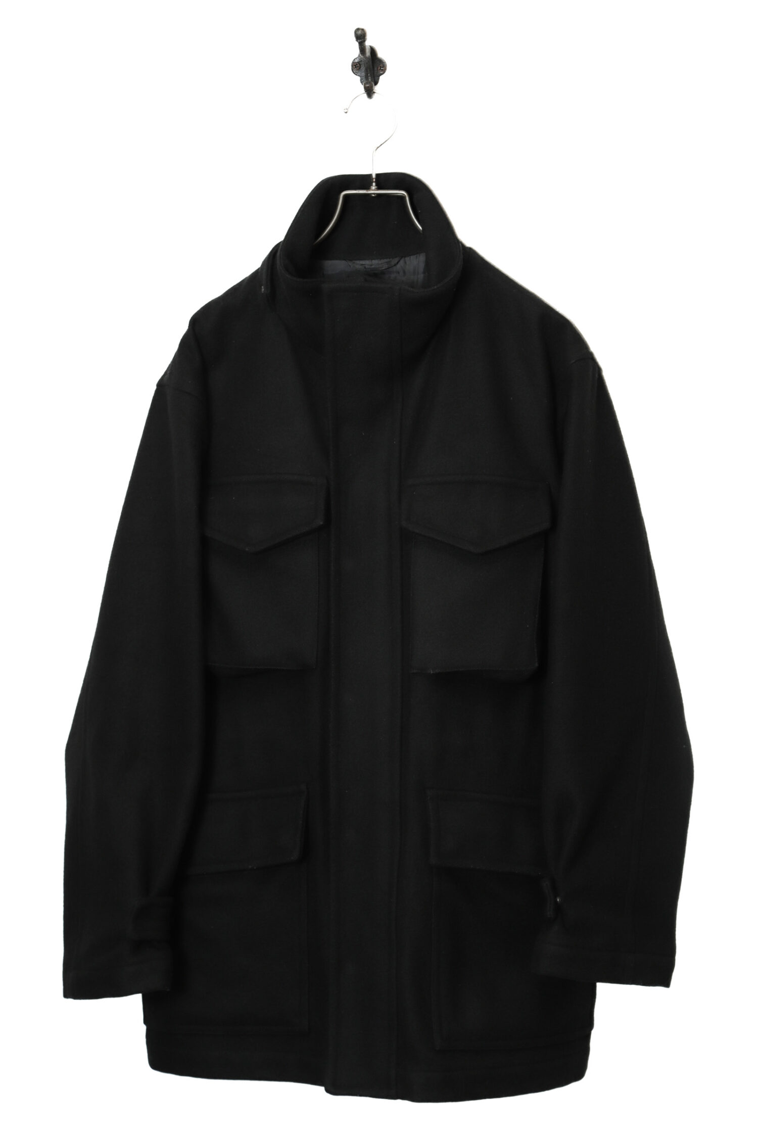 VINTAGE MILITARY DESIGN WOOL JACKET/XL