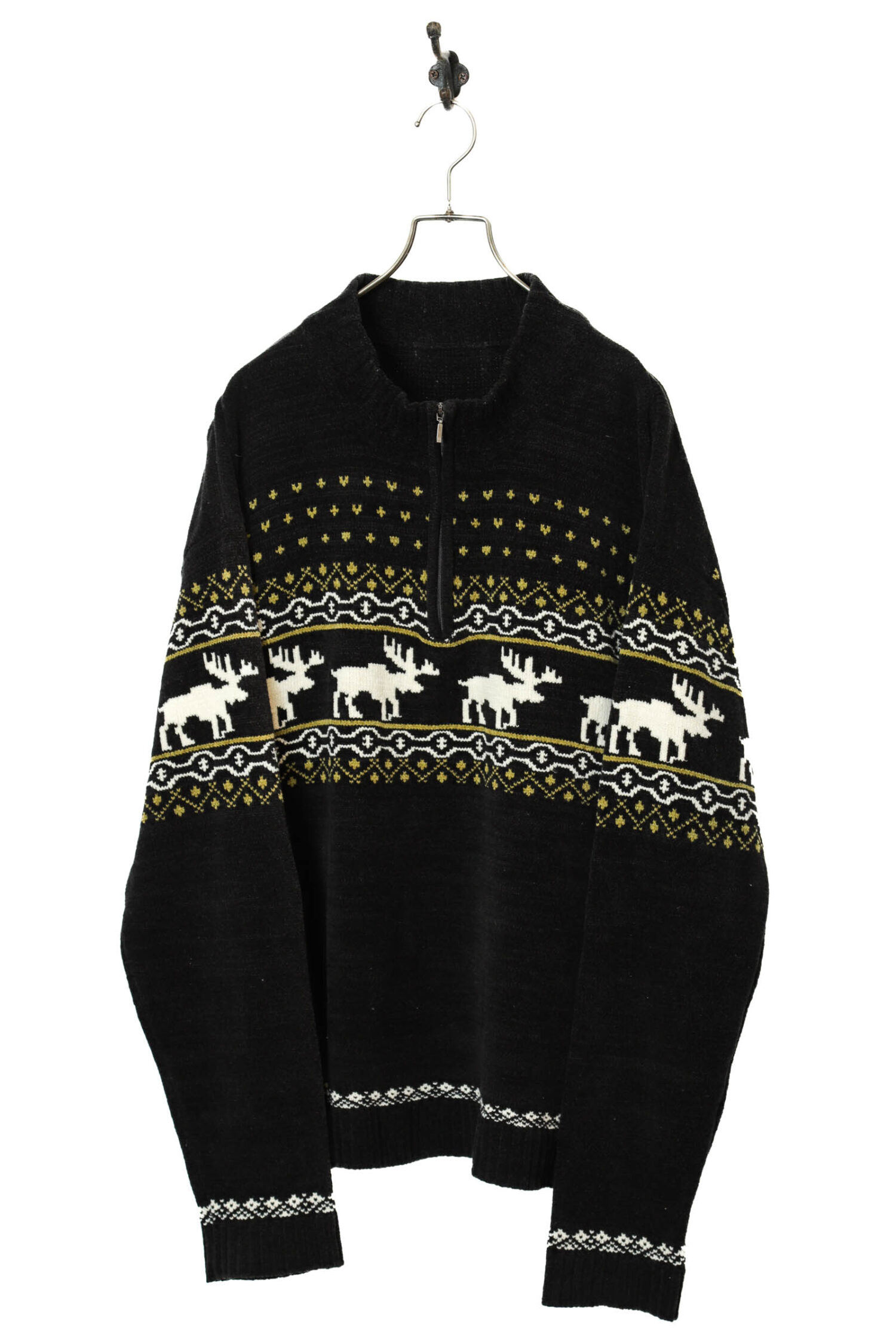 VINTAGE PULL-OVER KNITTED SWEATER/XL