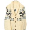 VINTAGE KINITTED CARDIGAN/L