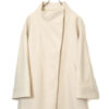 USED LAMBS WOOL DESIGN COAT/L