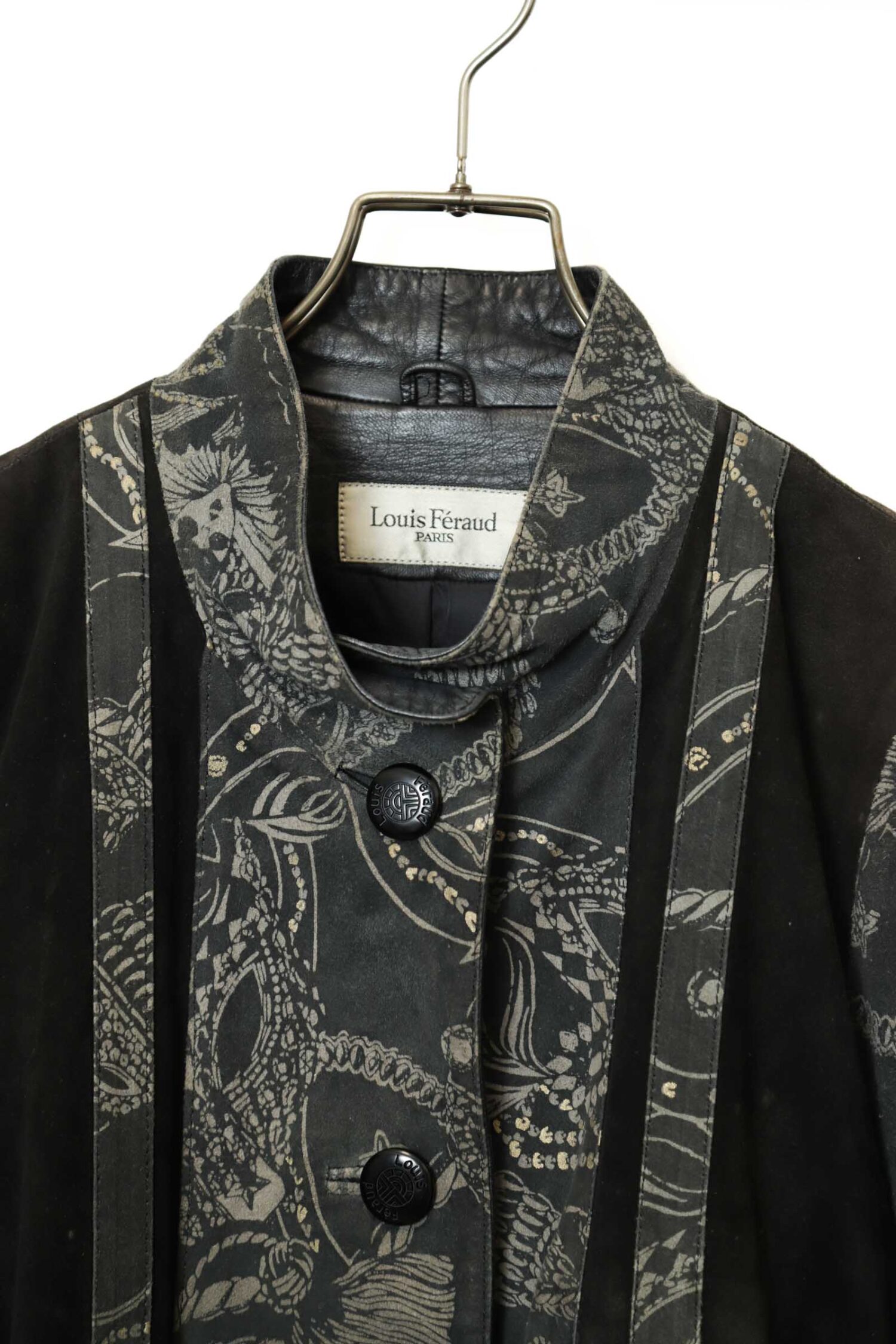 Alternative view of USED PRINTED KANGAROO LEATHER COAT/M