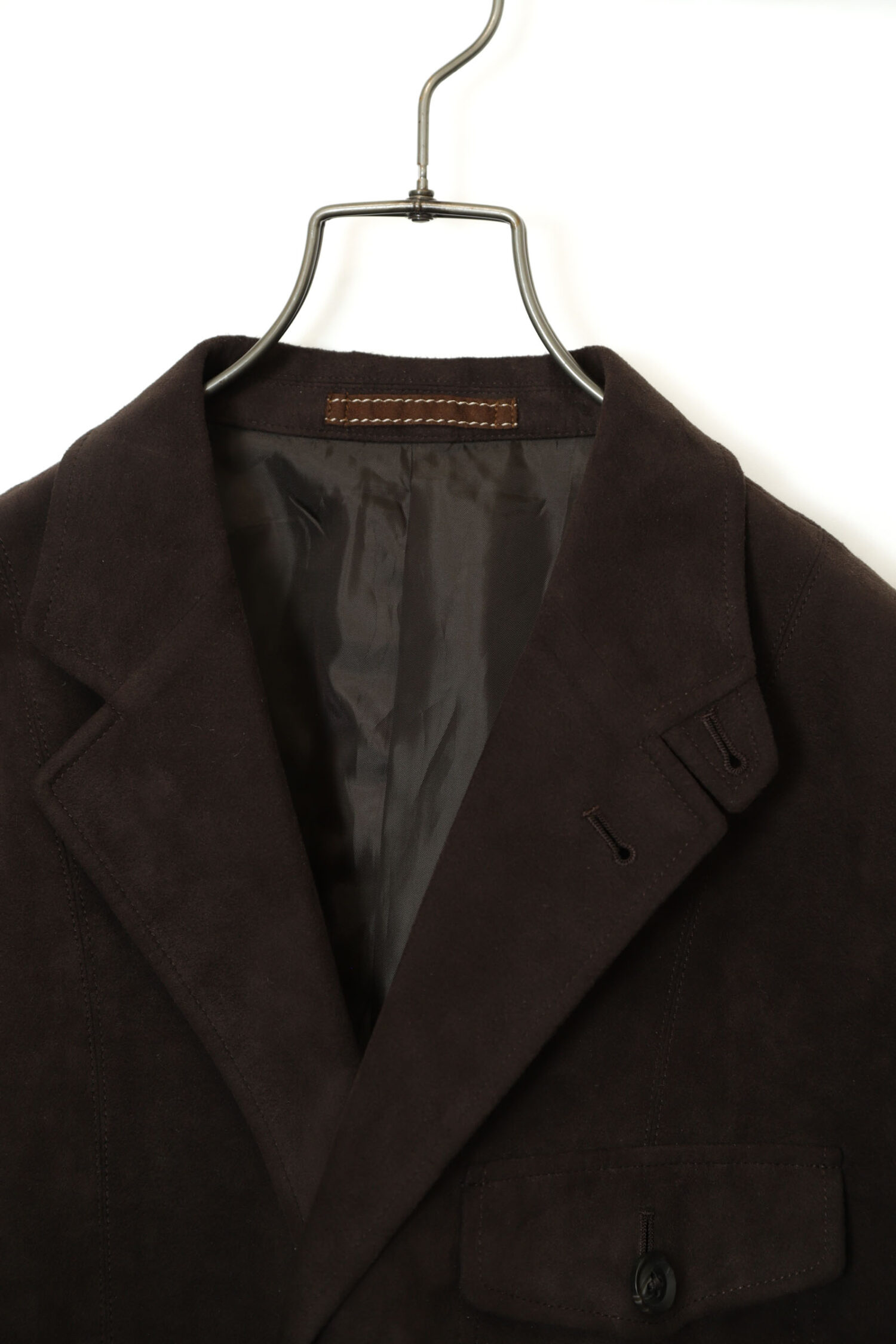 Alternative view of VINTAGE FAKE SUEDE TAILORED JACKET/M