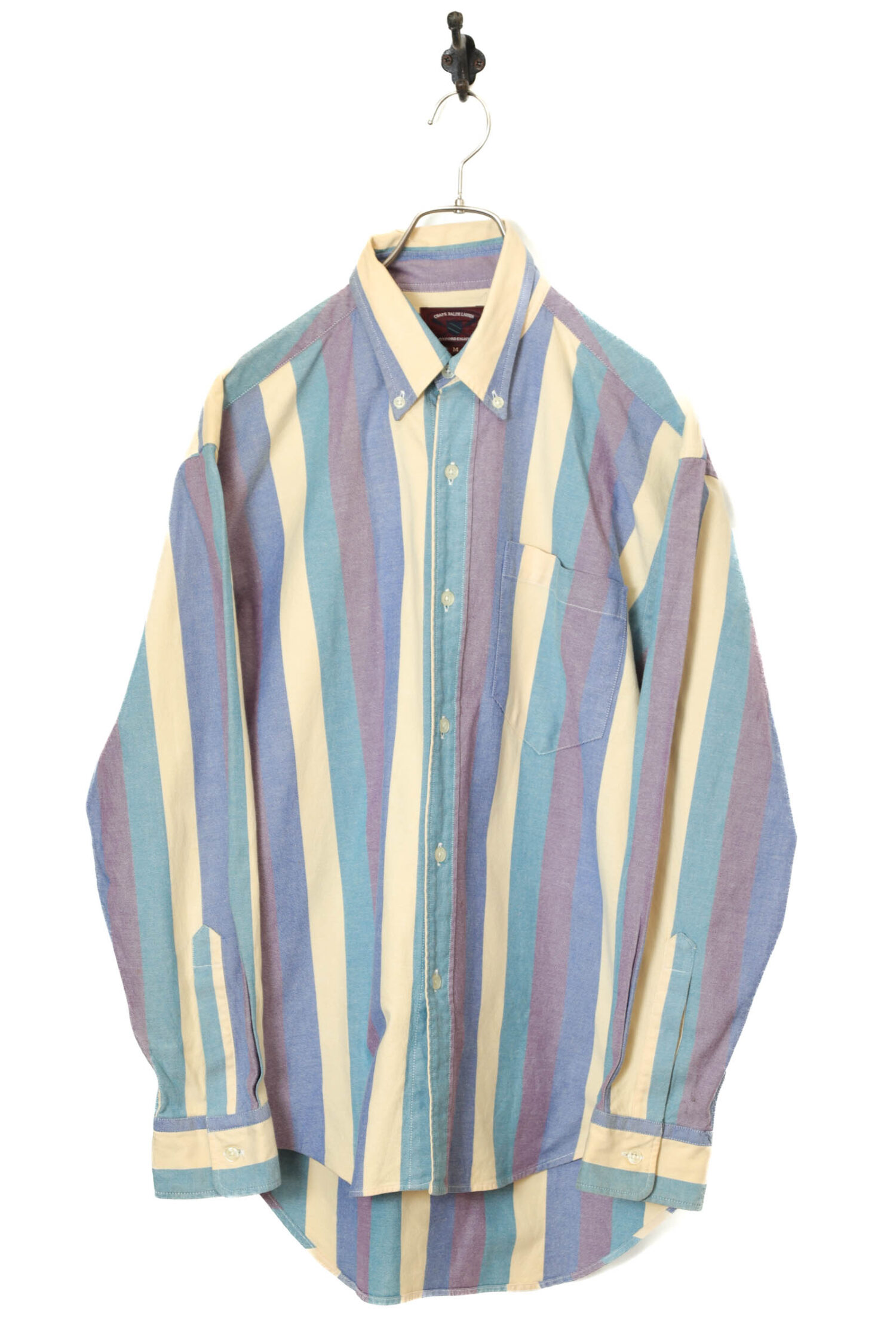 USED CHAPS STRIPE SHIRT/L