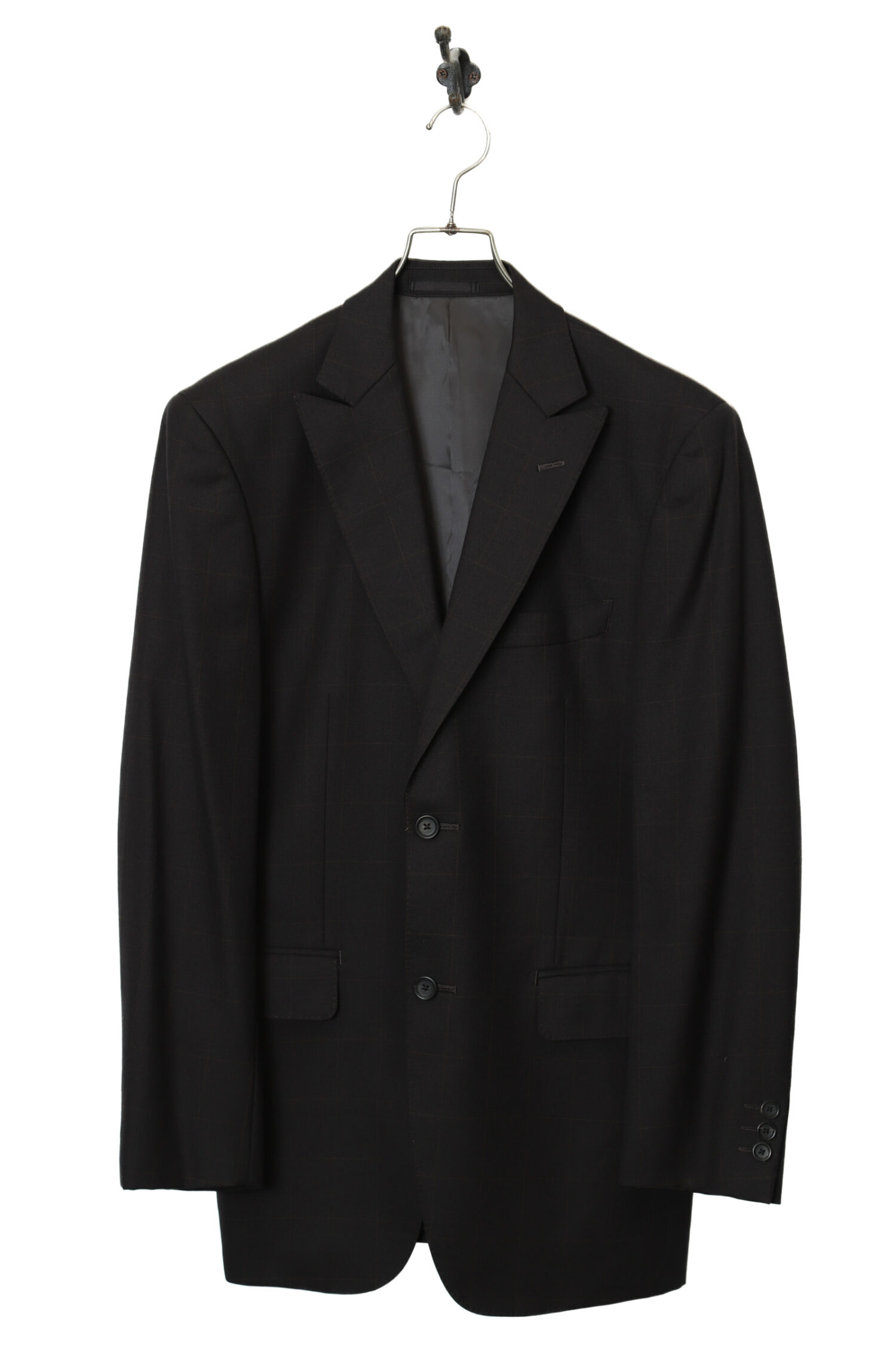 VINTAGE SET-UP SUIT/CHECK PATTERN/M