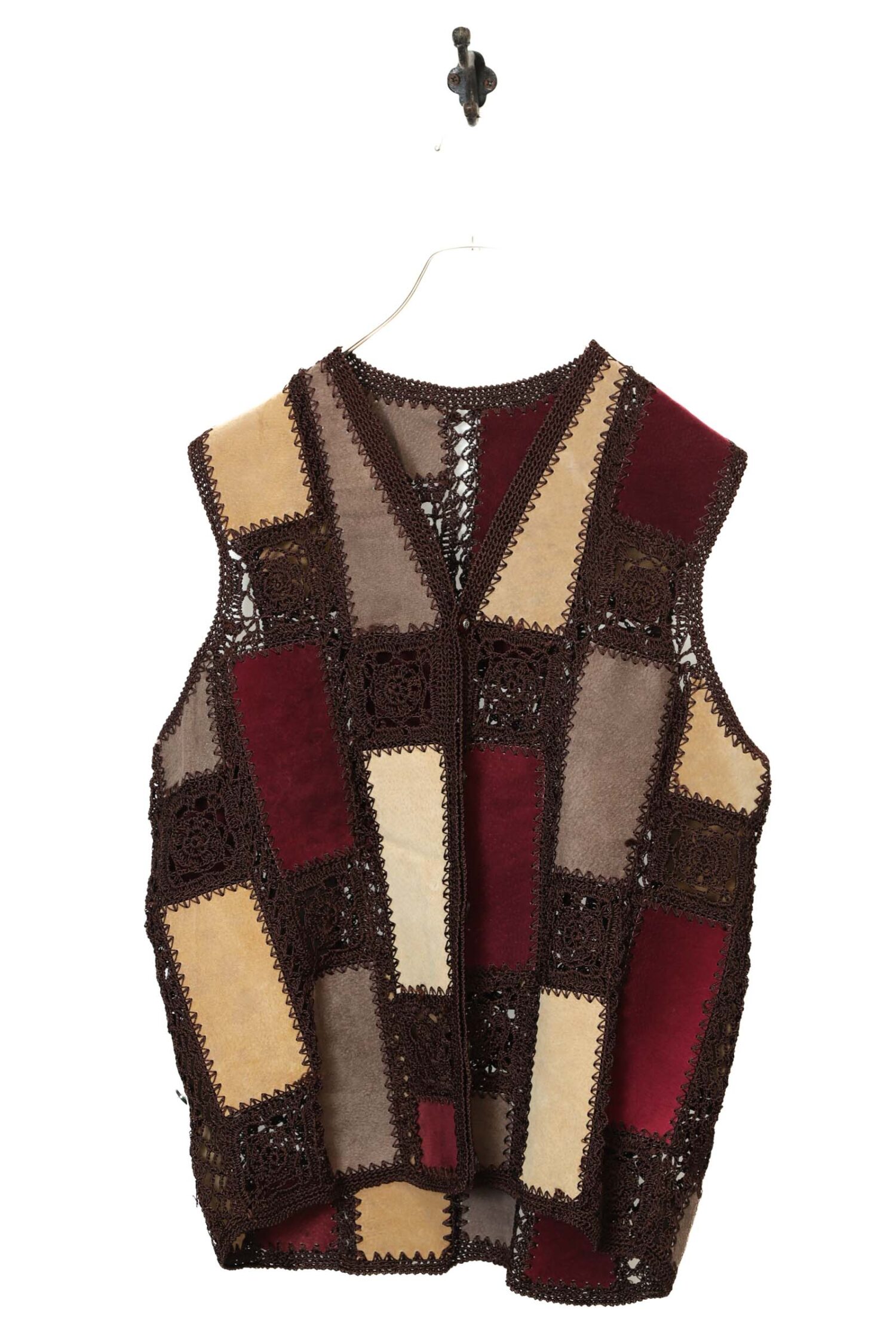 VINTAGE PIG SUEDE VEST/M