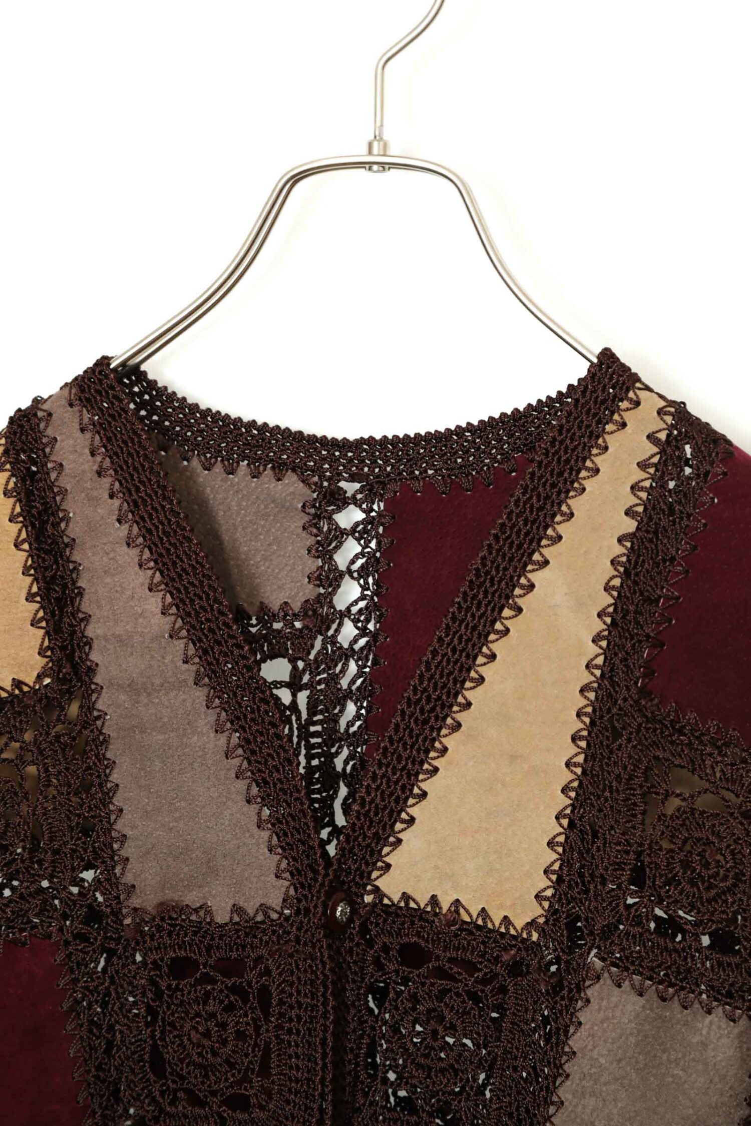 Alternative view of VINTAGE PIG SUEDE VEST/M