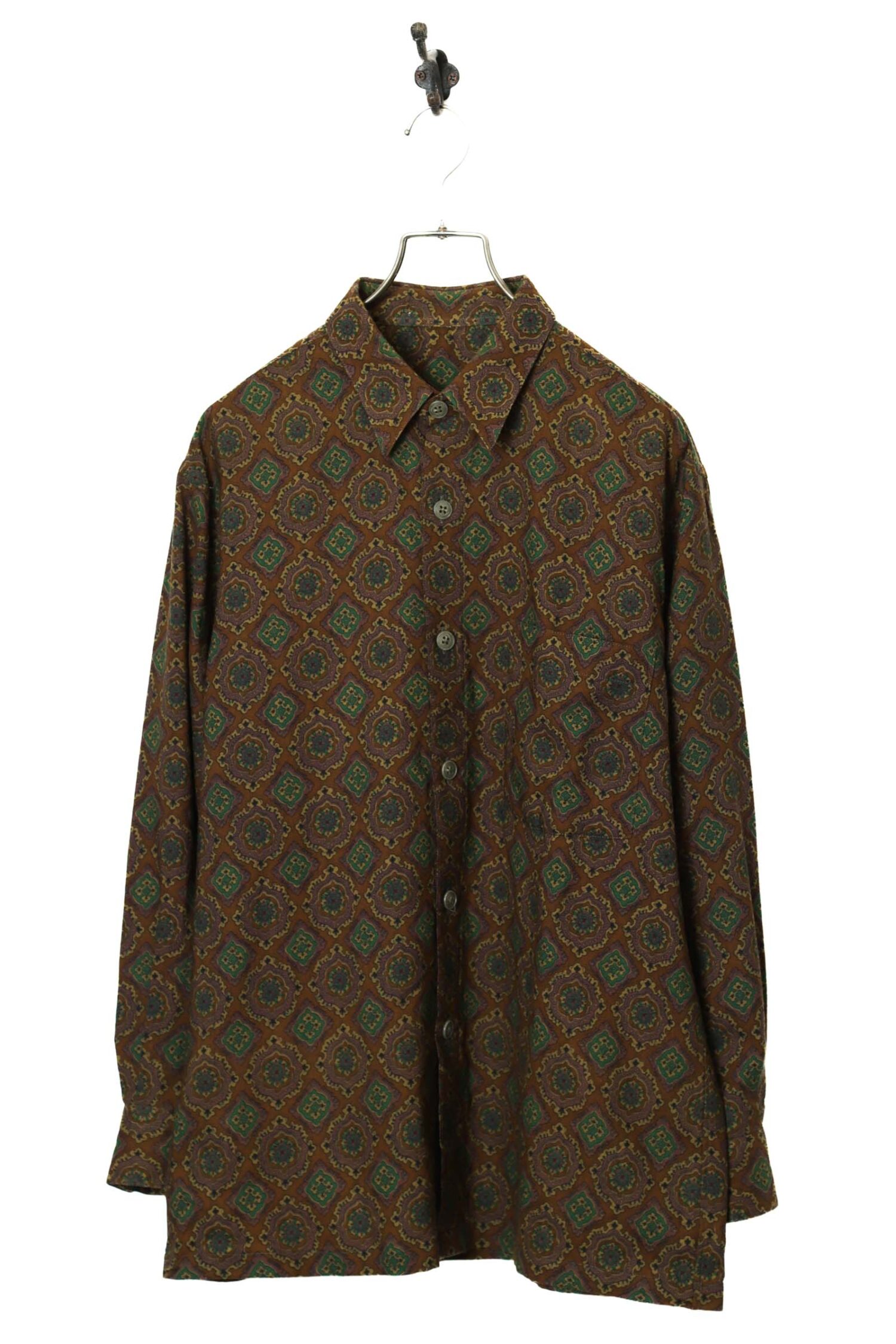 VINTAGE PRINTED SHIRT/L