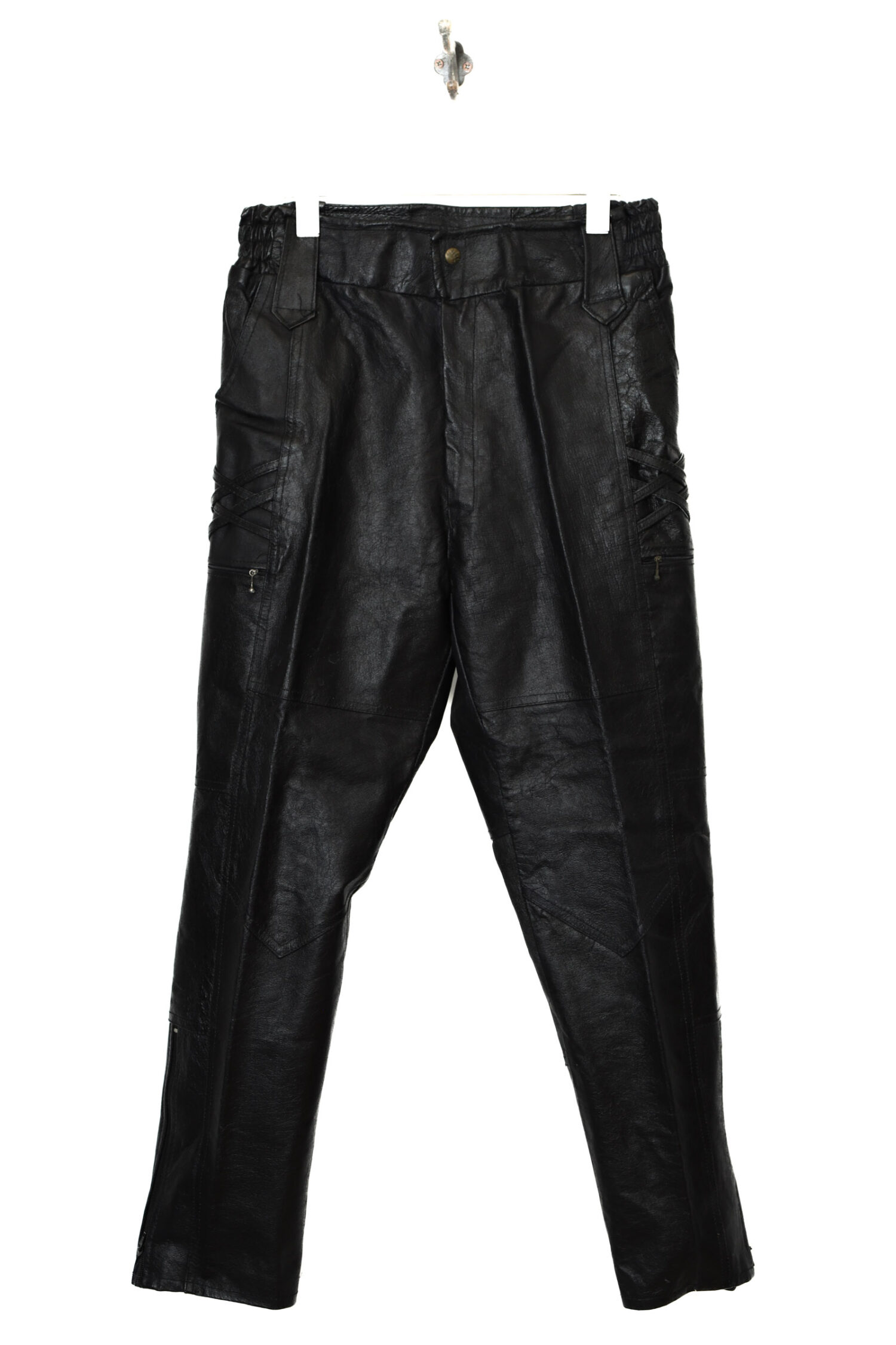 VINTAGE LEATHER PANTS/W80