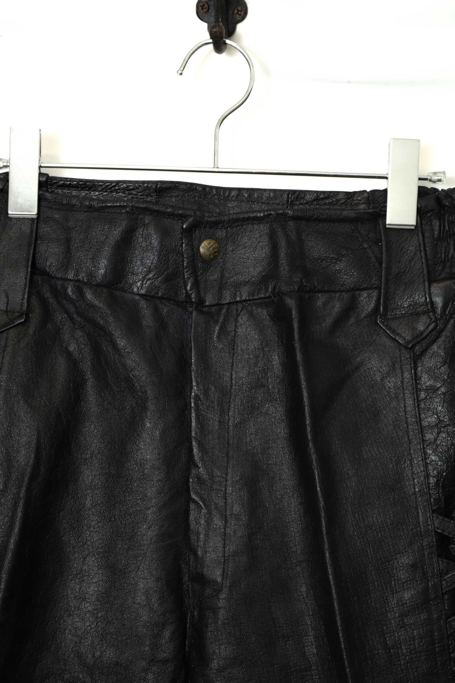 Alternative view of VINTAGE LEATHER PANTS/W80