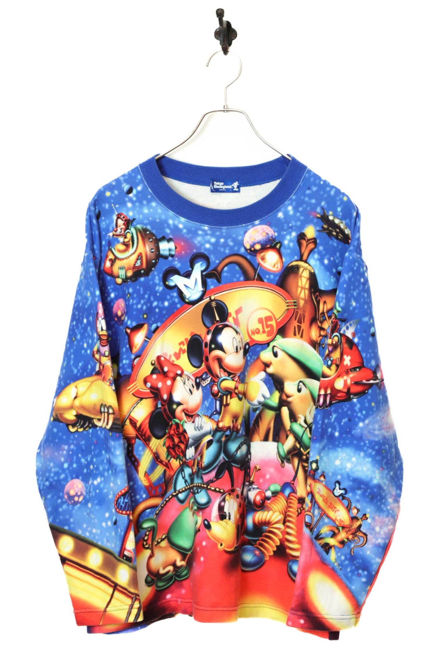 USED DISNEY PRINTED SWEAT PARKA/L