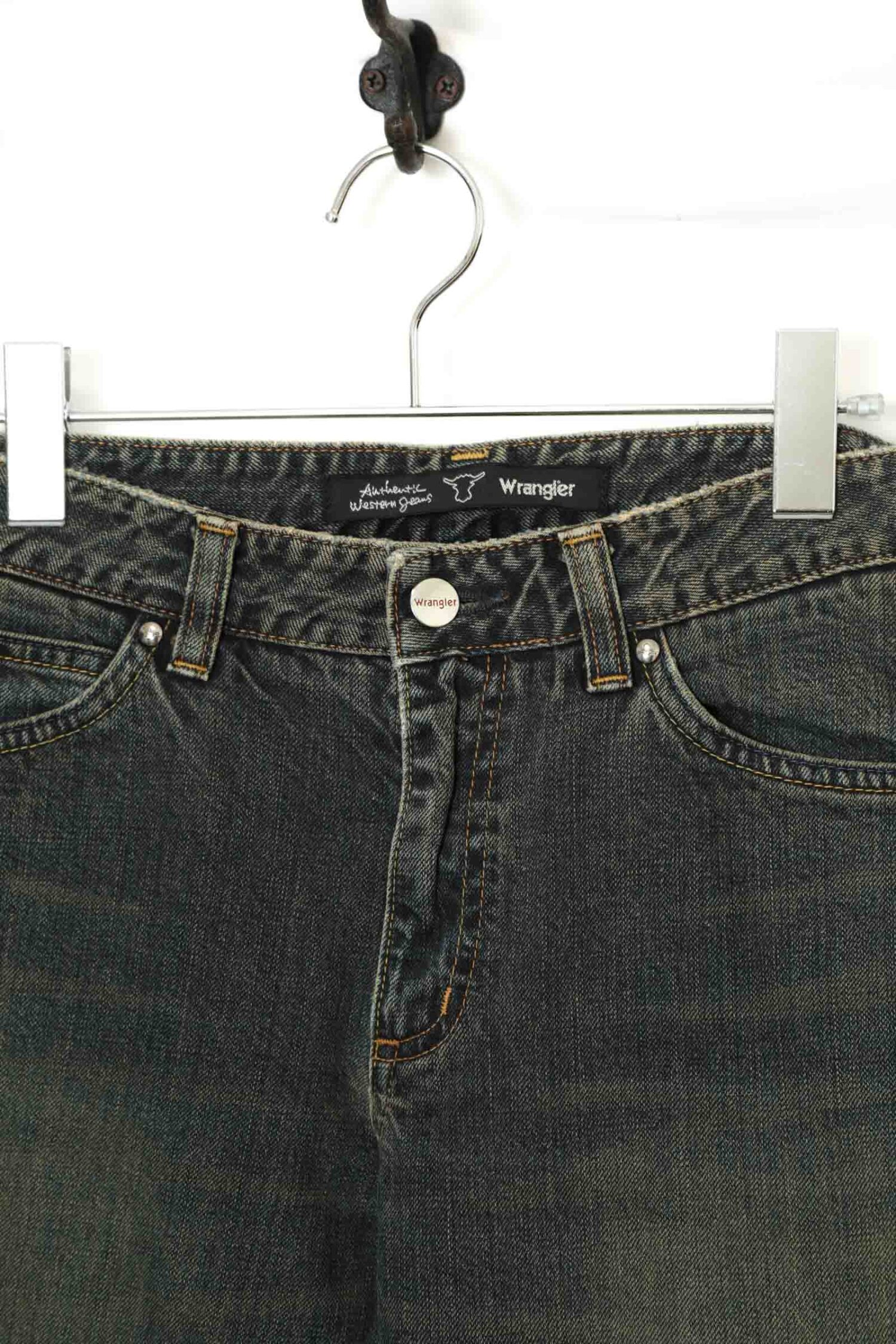 Alternative view of USED WRANGLER FLARE DENIN PANTS/78