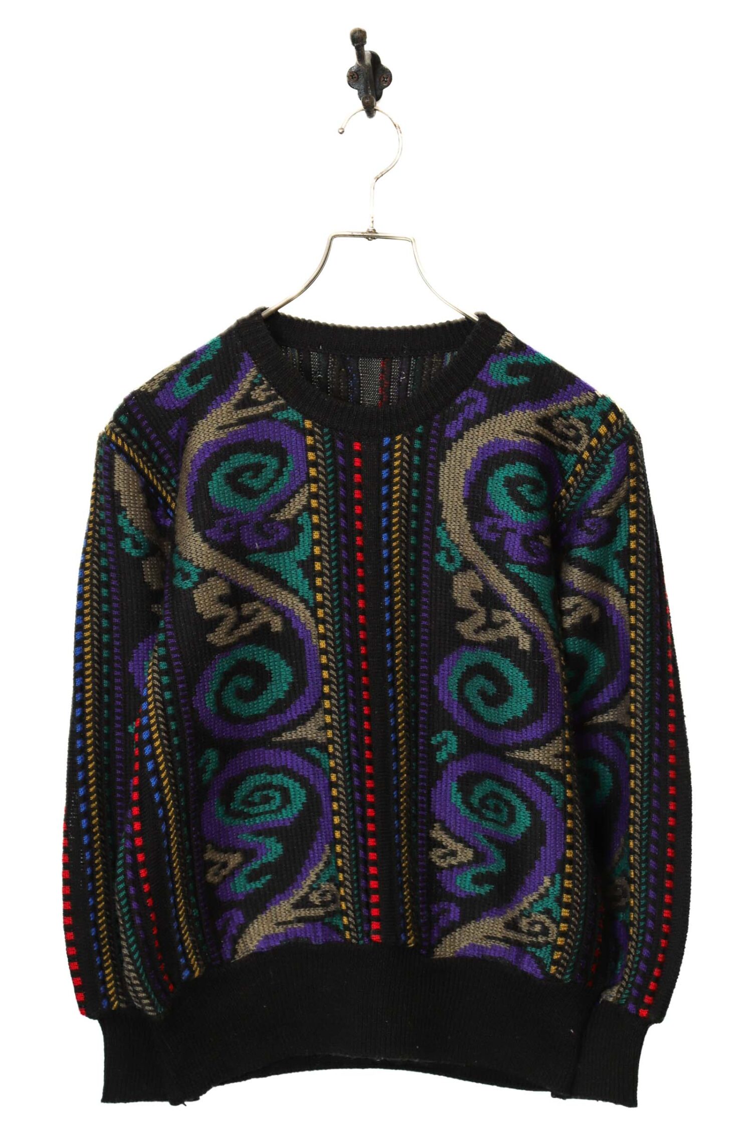 VINTAGE 3D KNITED SWEATER/S