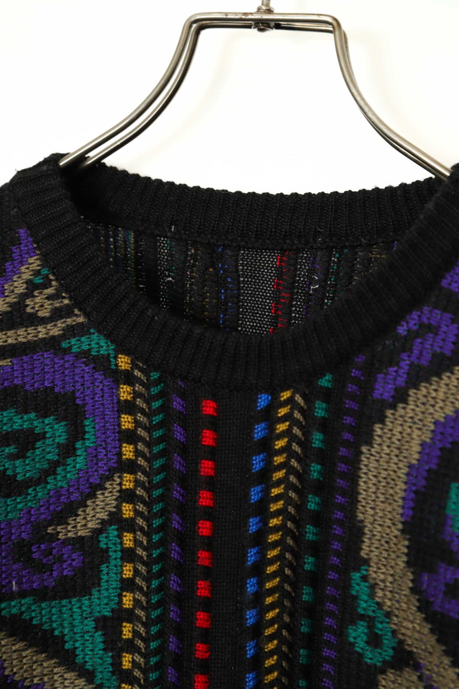 Alternative view of VINTAGE 3D KNITED SWEATER/S