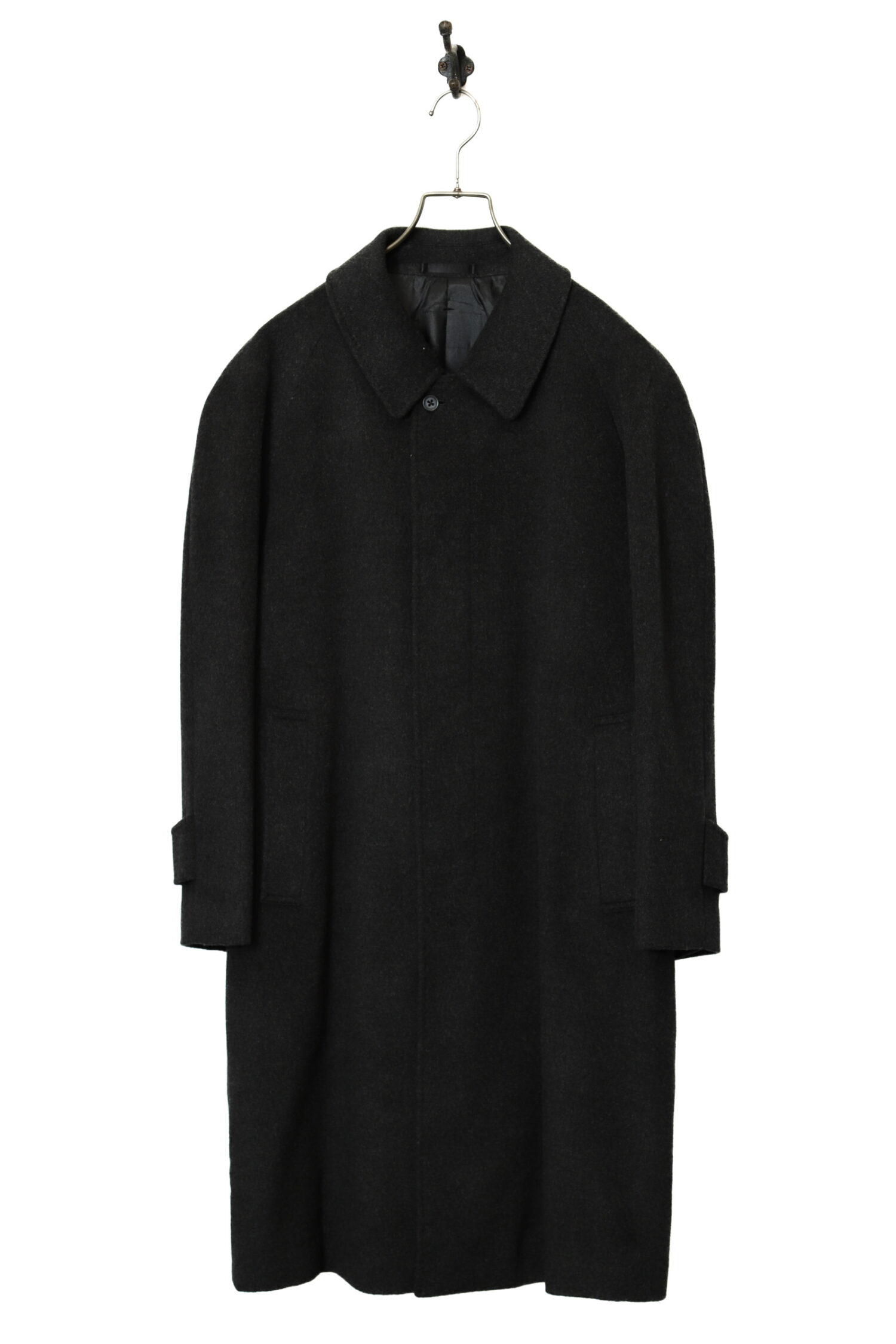 USED CASHMERE CHESTER COAT/L