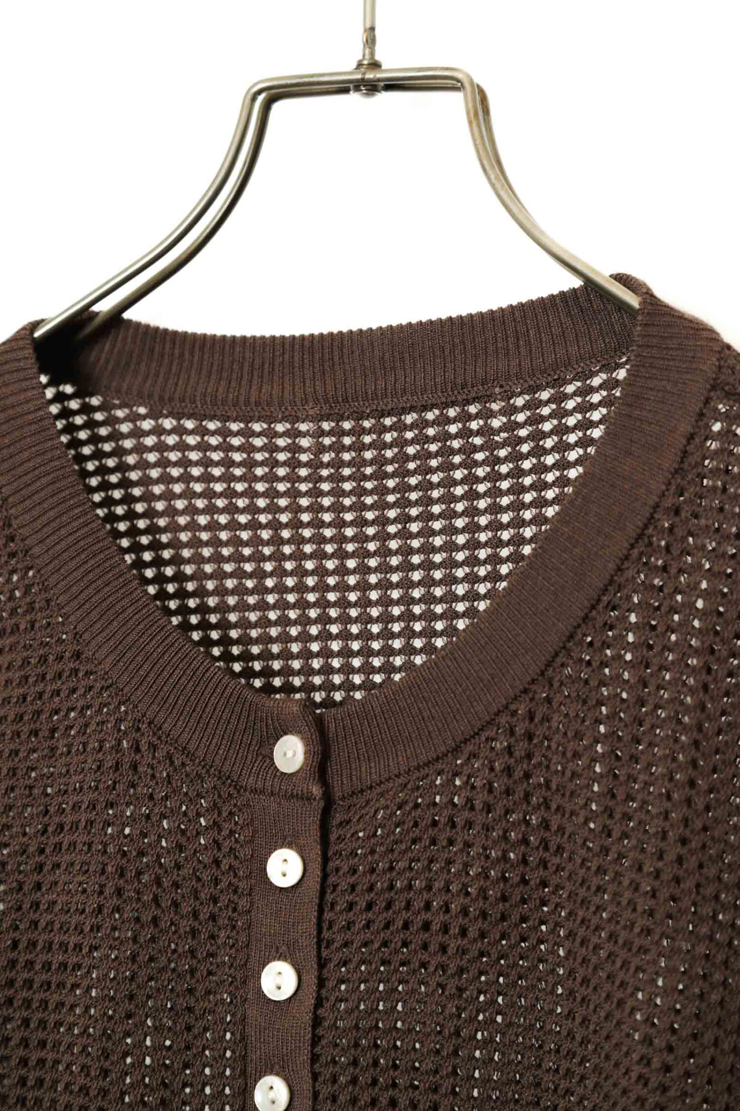 Alternative view of VINTAGE KNITTED CARDIGAN/M