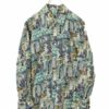 VINTAGE PRINTED SHIRT/L