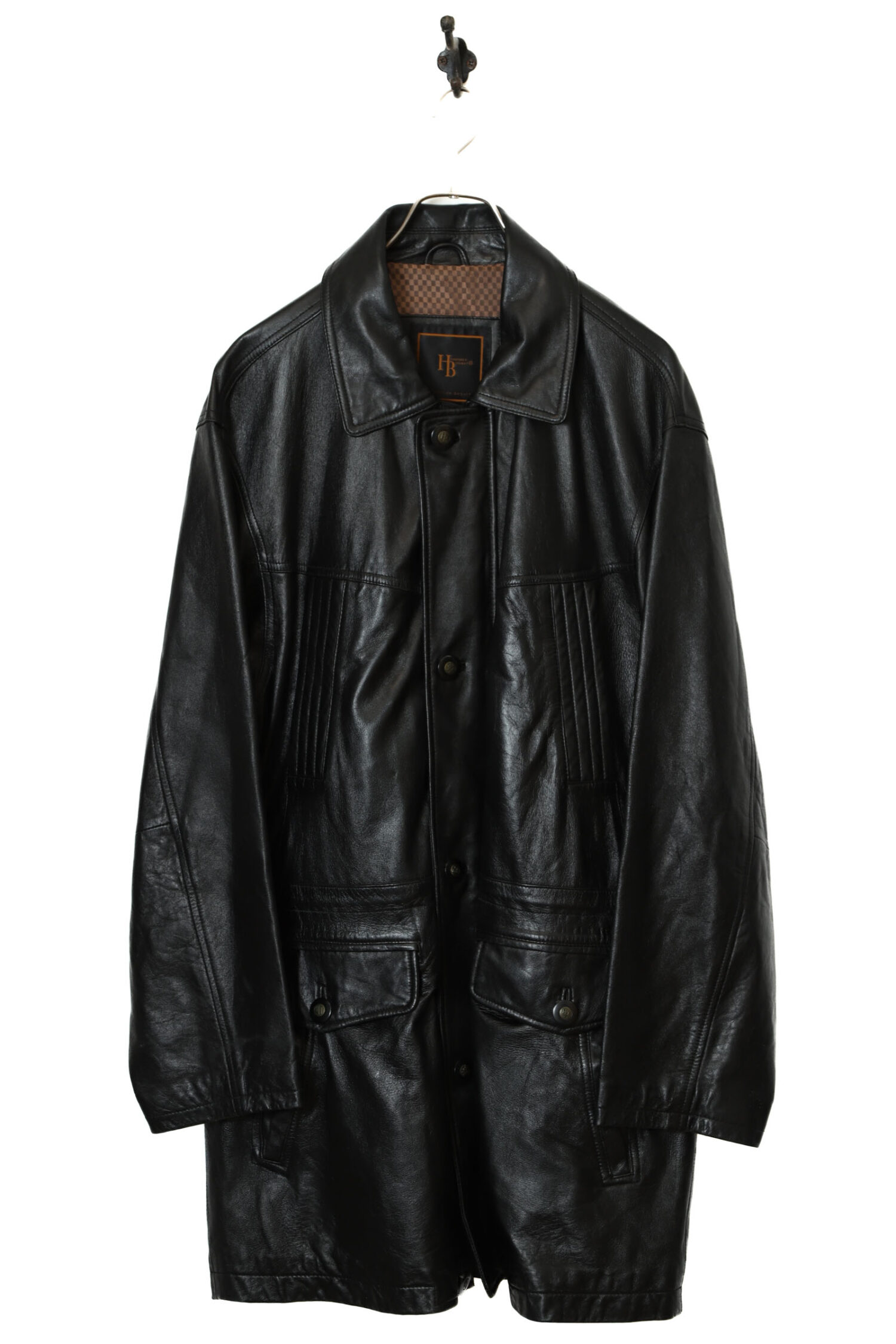 USED HUMPHREY BOGART SHEEP LEATHER JACKET/L