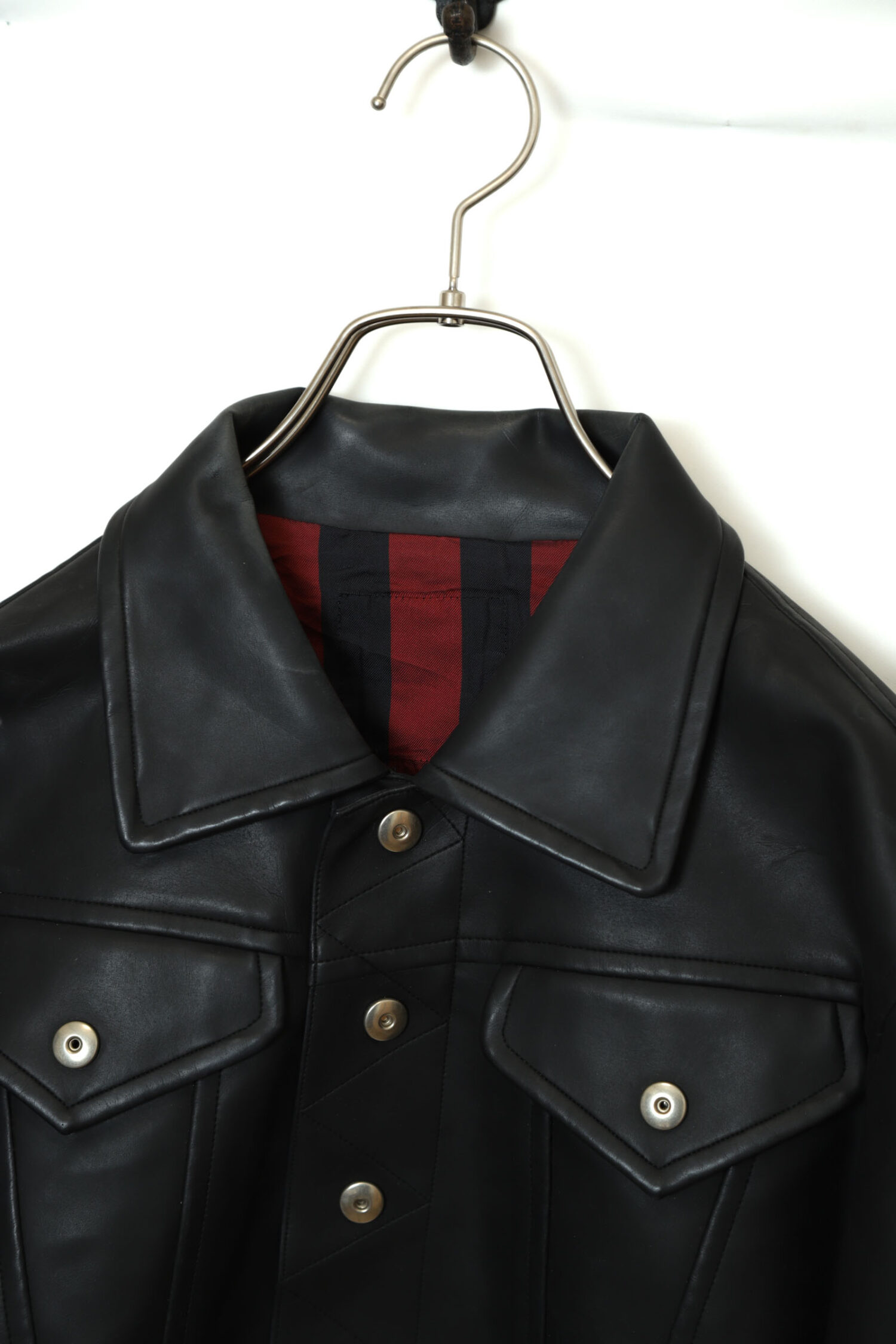 Alternative view of VINTAGE FAKE LEATHER JACKET/S