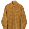 USED CHECK CORDUROY SHIRT/L