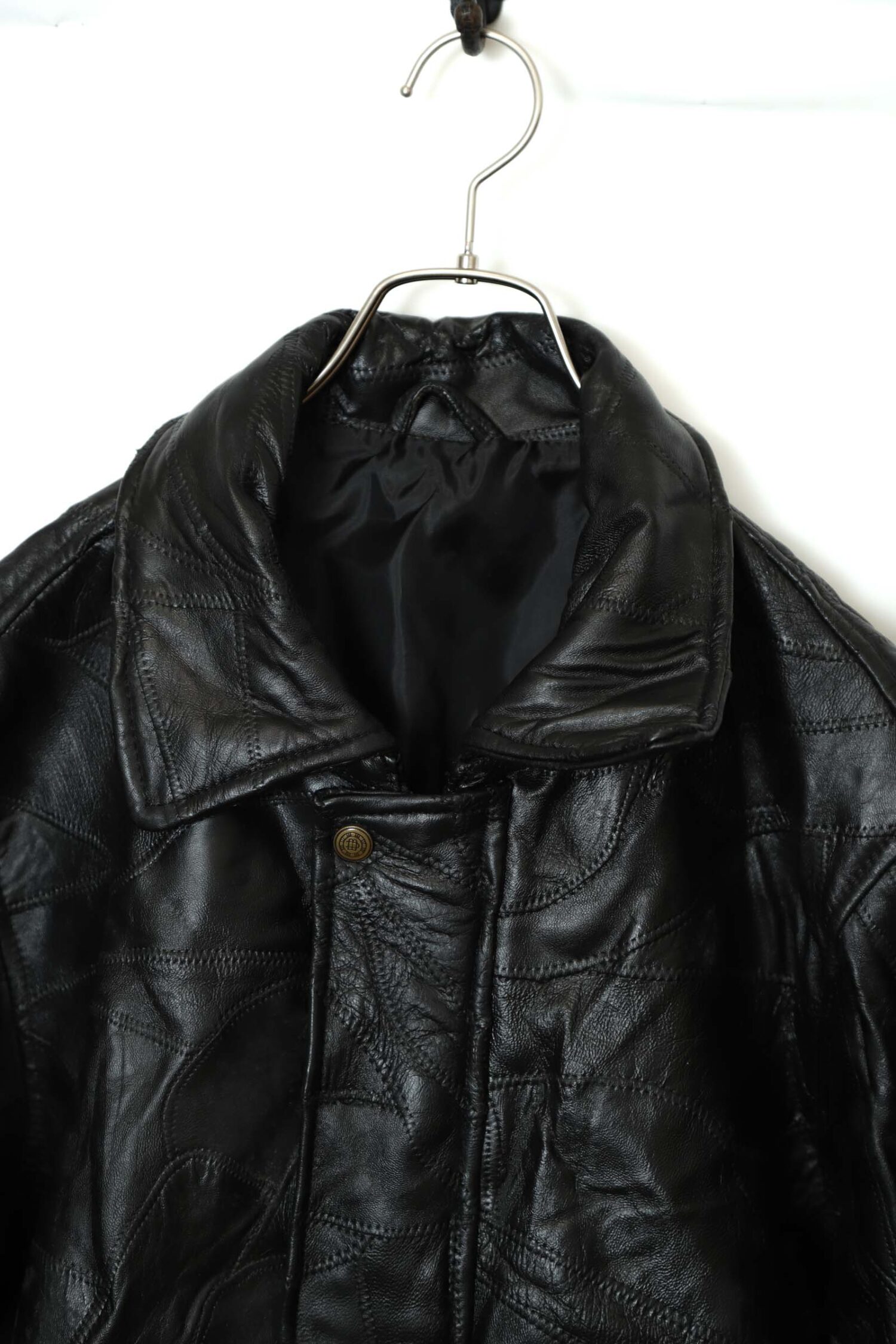 Alternative view of VINTAGE LAMB LEATHER JACKET/XL