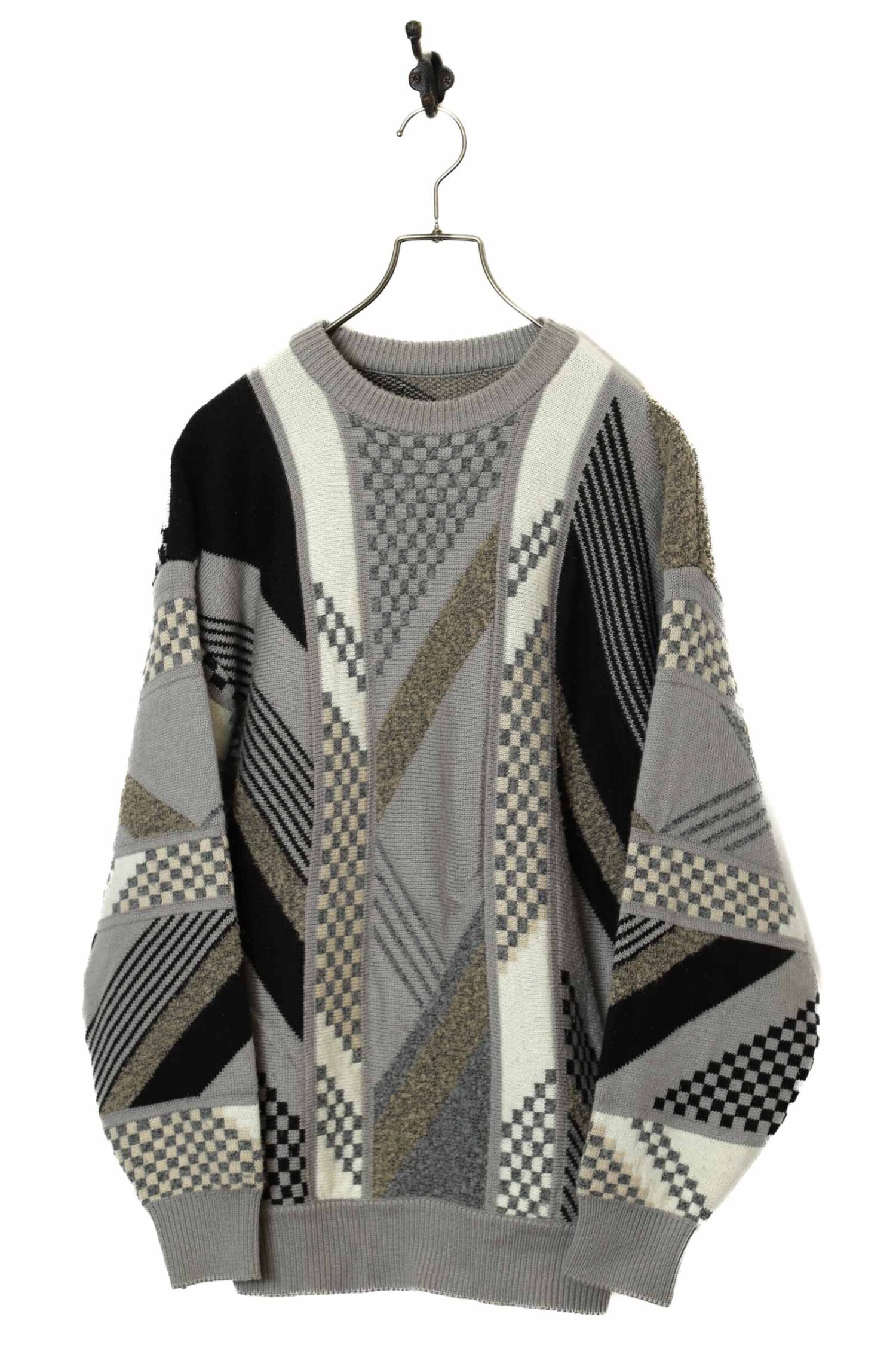 VINTAGE KNITTED SWEATER/L