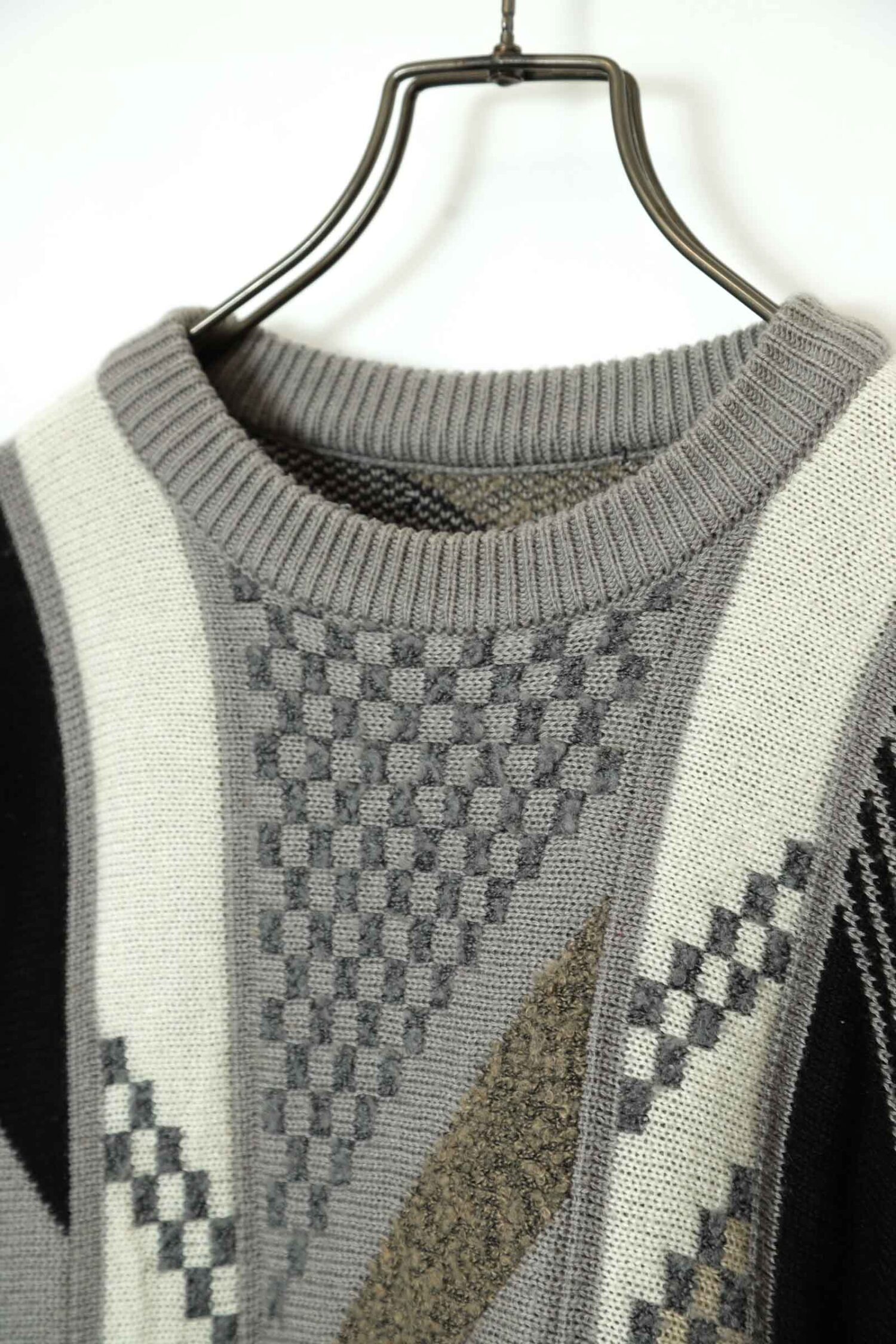 Alternative view of VINTAGE KNITTED SWEATER/L