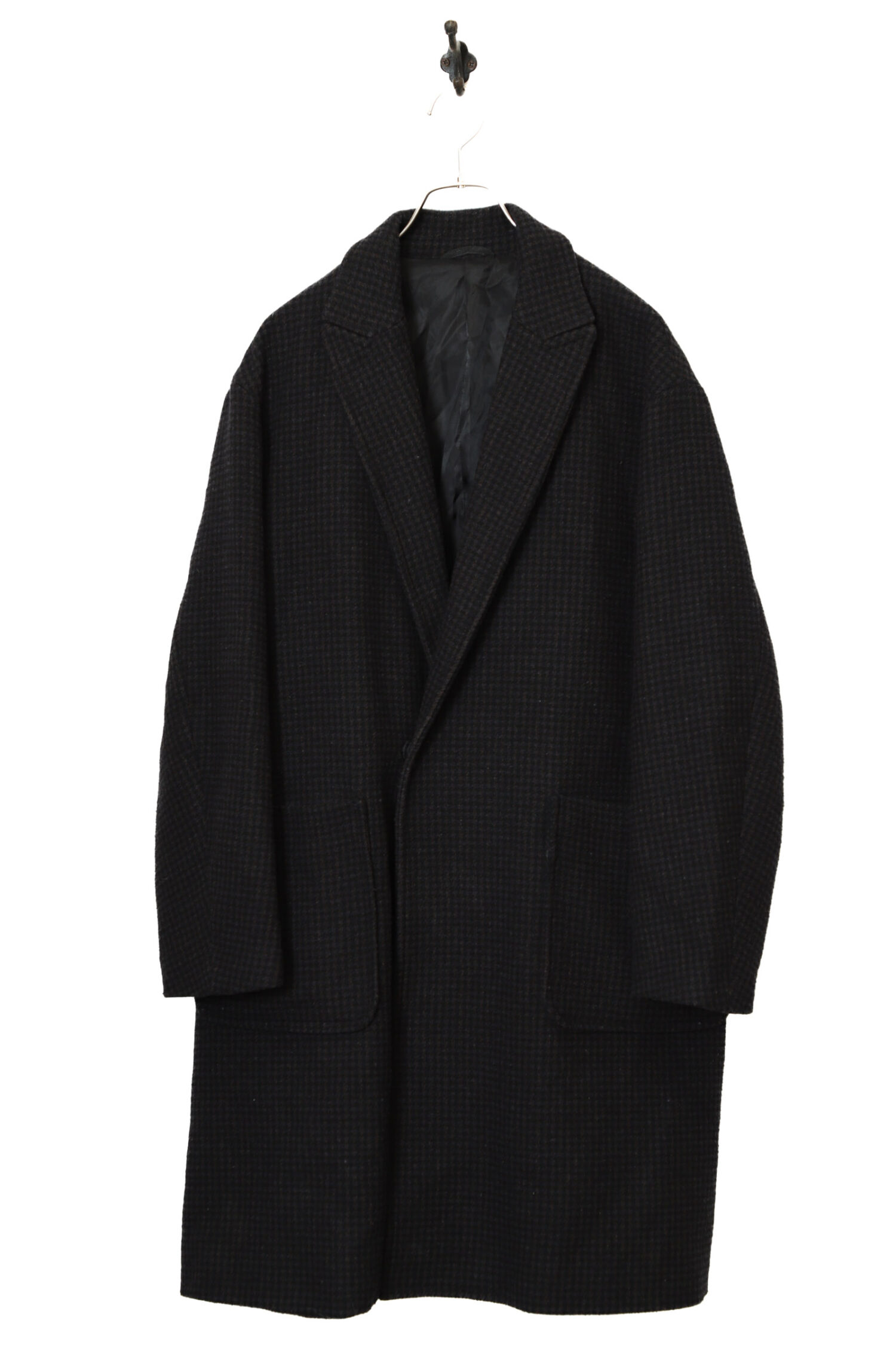 VINTAGE CHECK COAT/XL