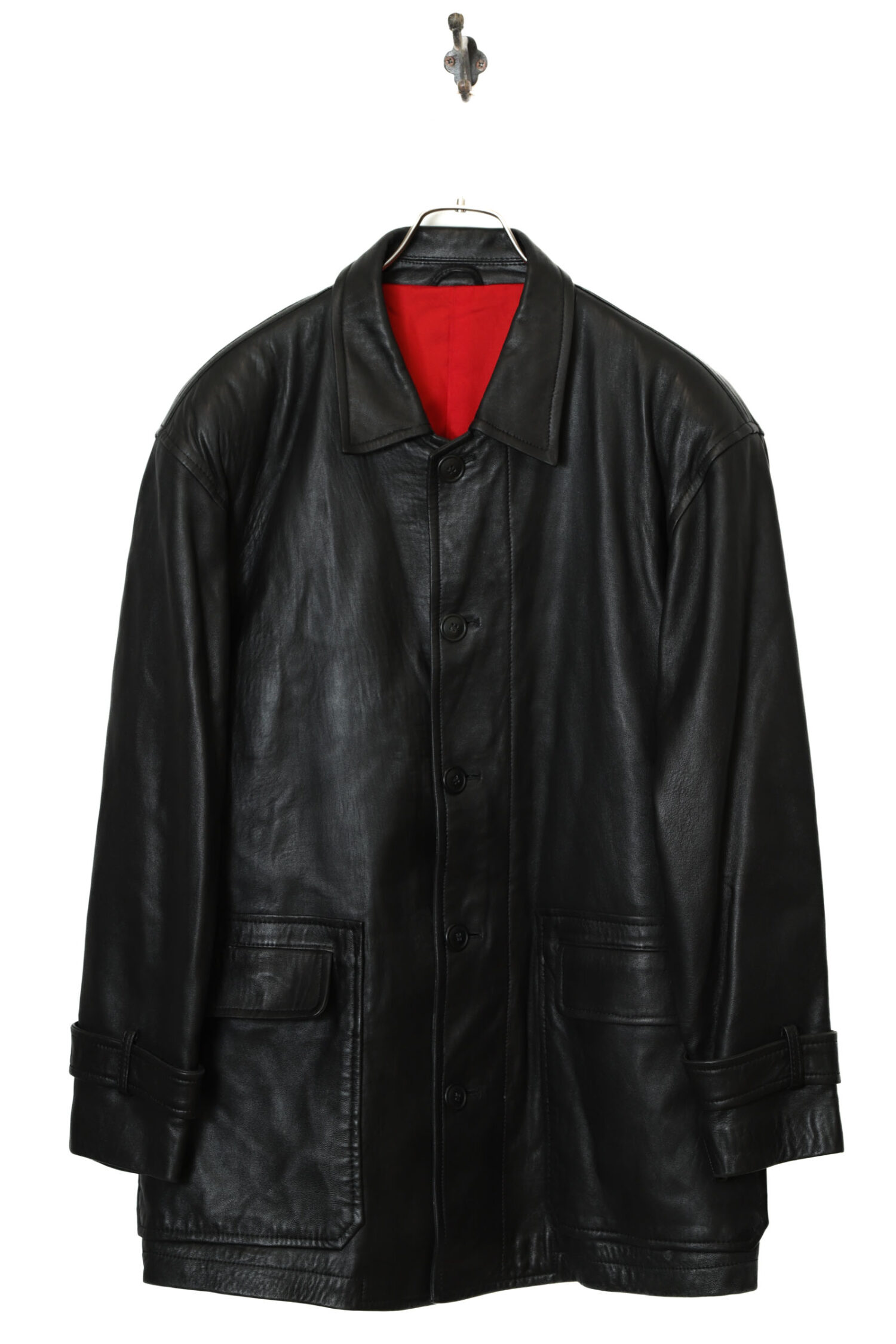 VINTAGE LEATHER JACKET/L