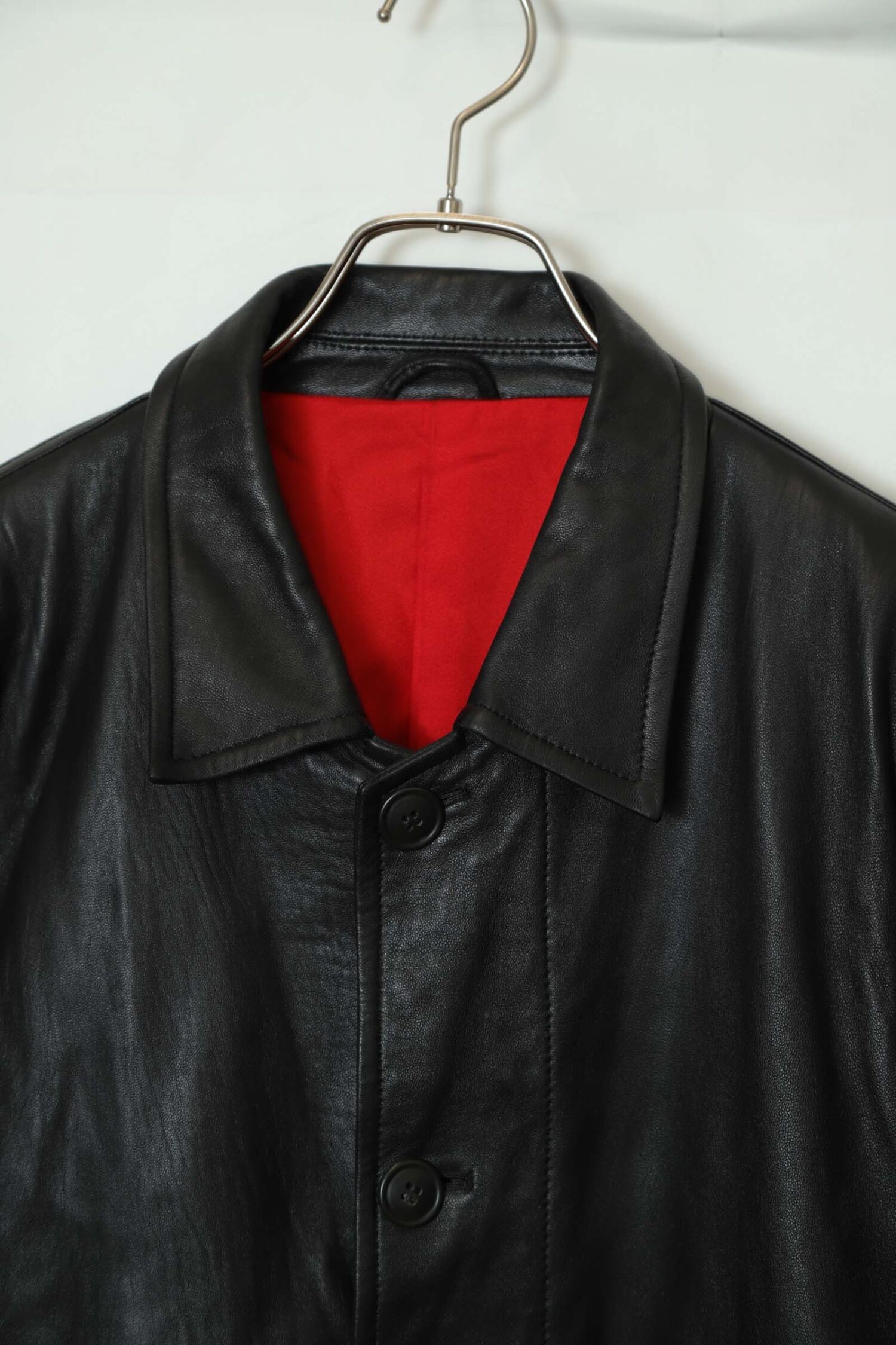 Alternative view of VINTAGE LEATHER JACKET/L