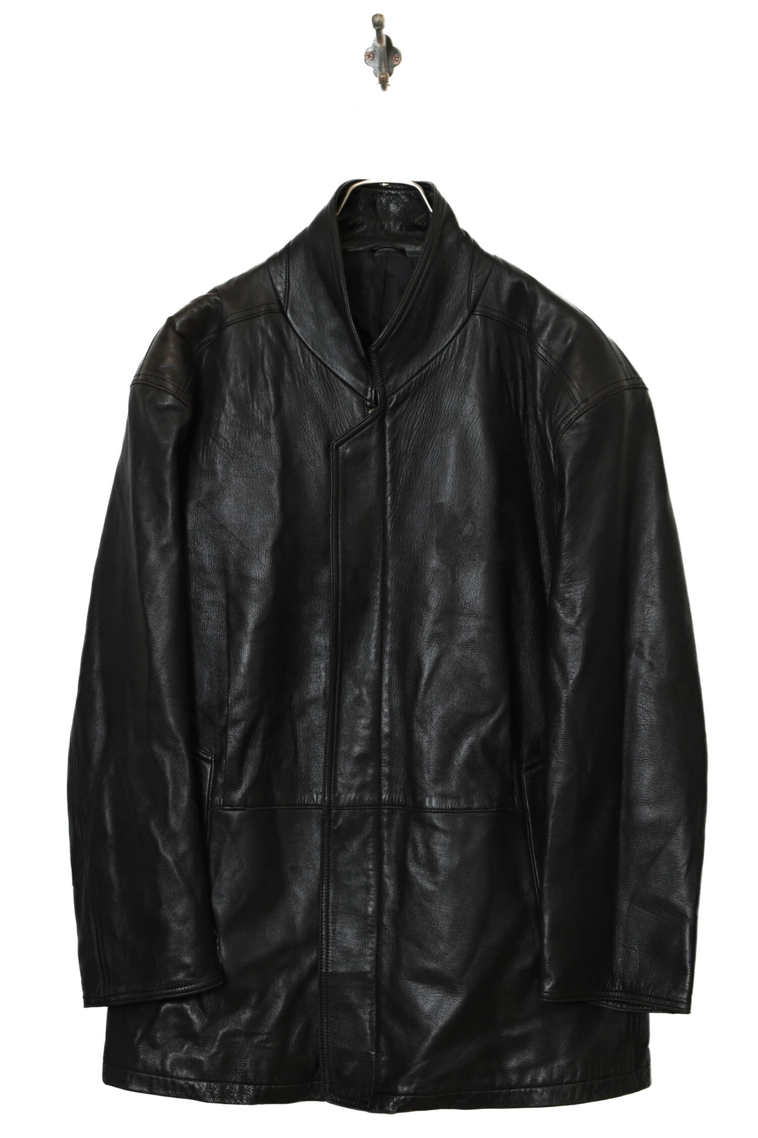 VINTAGE SHEEP LEATHER JACKET/L