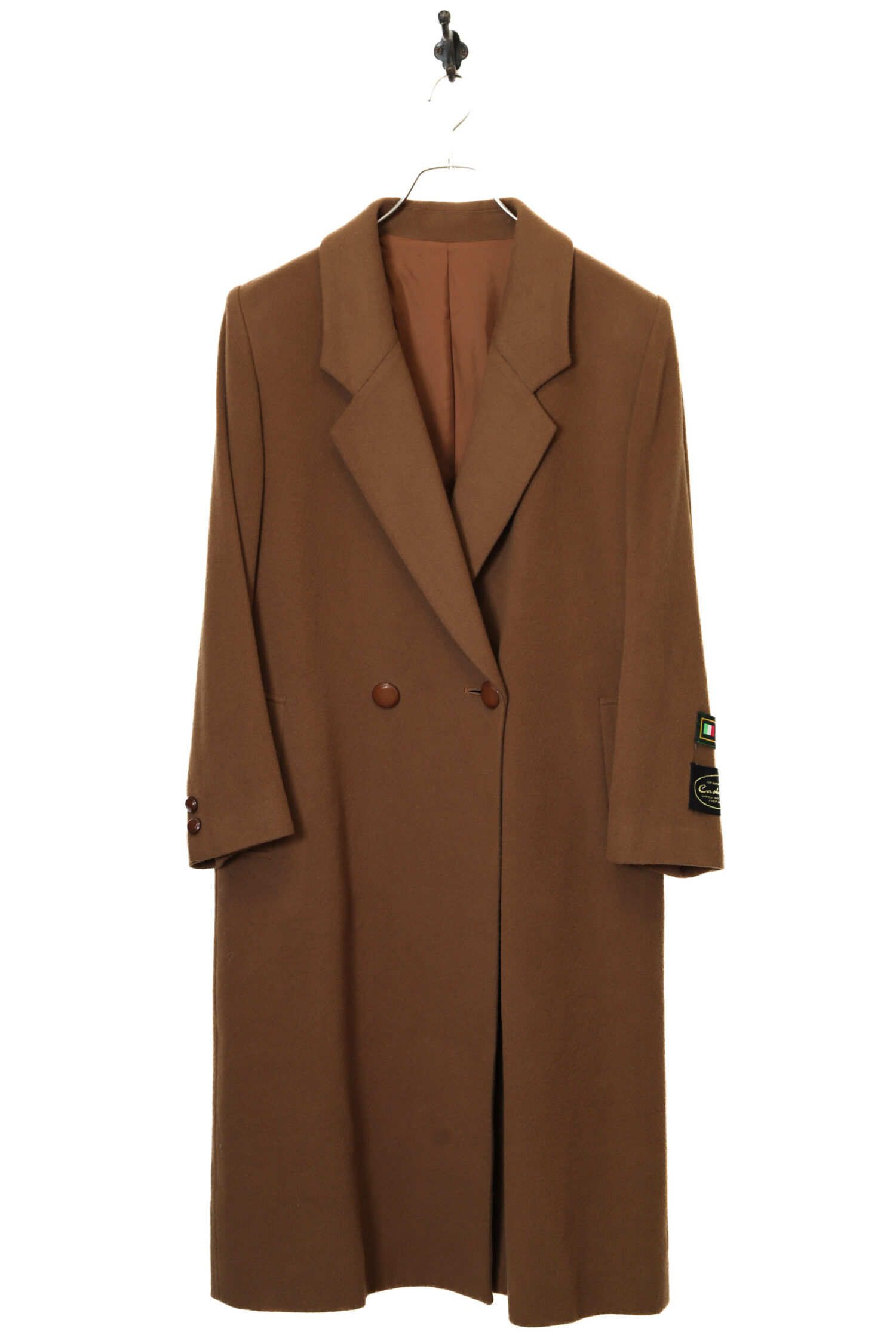 VINTAGE CASHMERE WOOL COAT/M