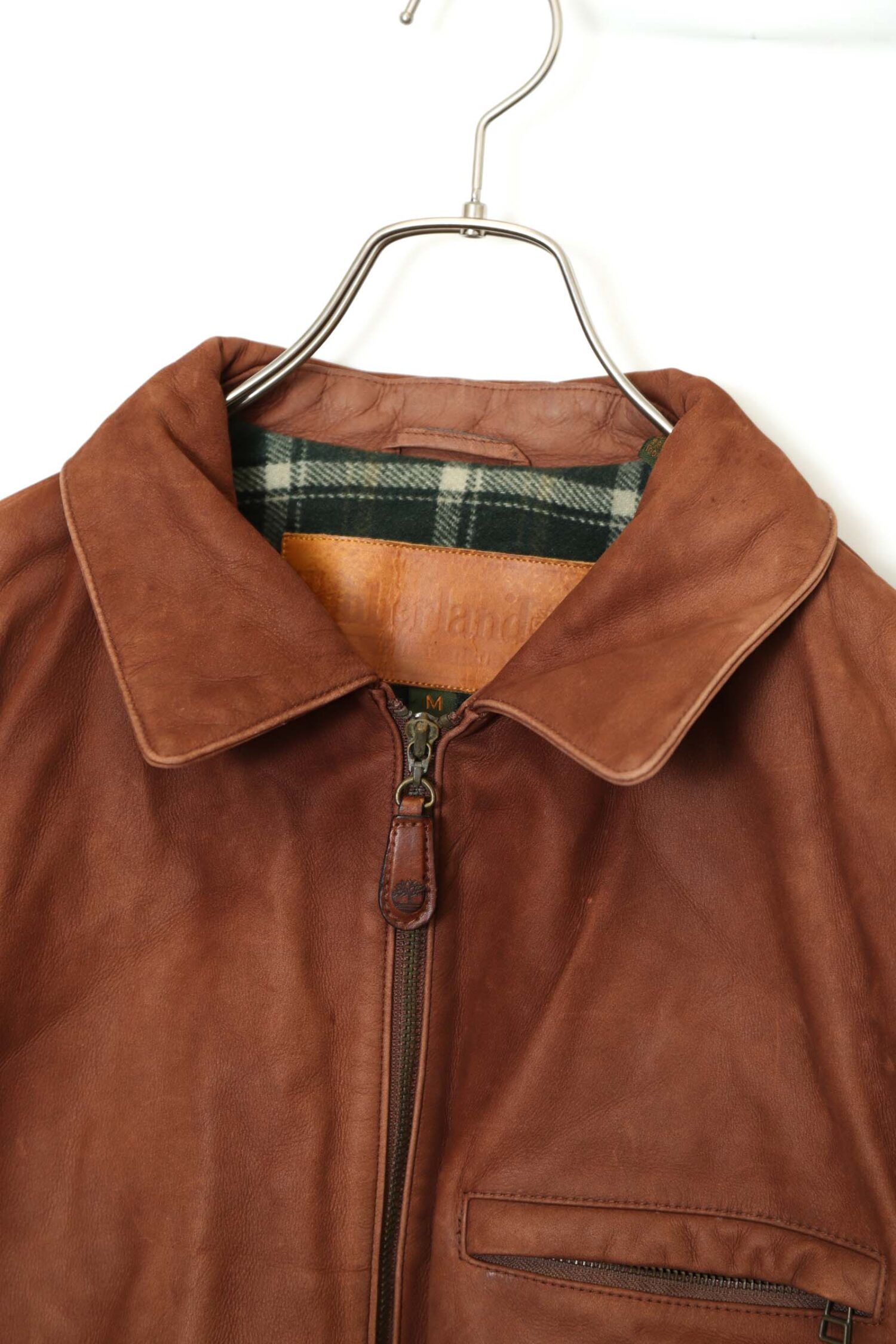 Alternative view of USED TIMBERLAND LEATEHR JACKET/MADE IN TURKEY/L