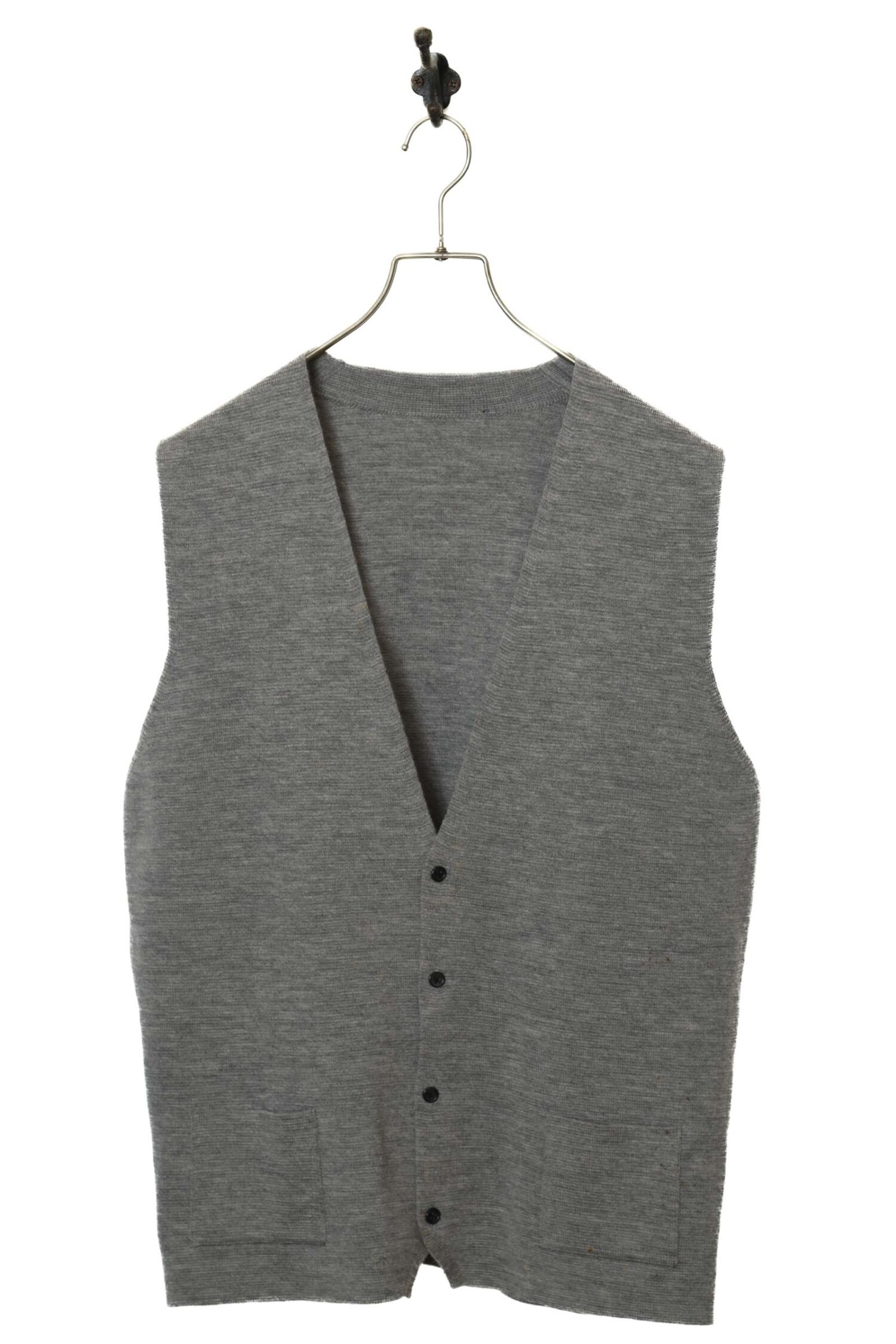 VINTAGE KNITTED VEST/L