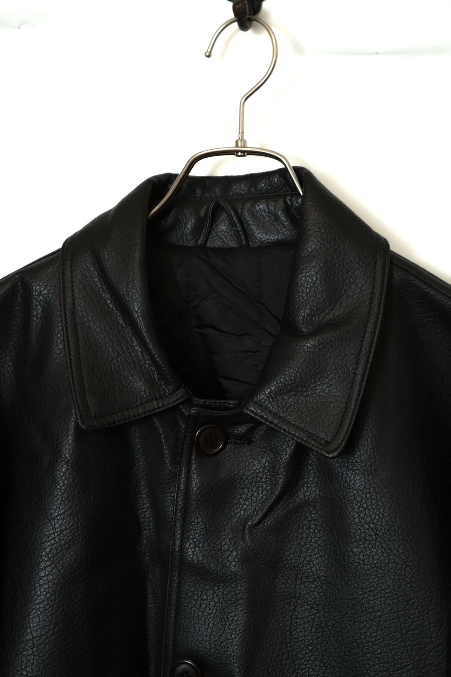 Alternative view of VINTAGE FAKE LEATHER JACKET/XL