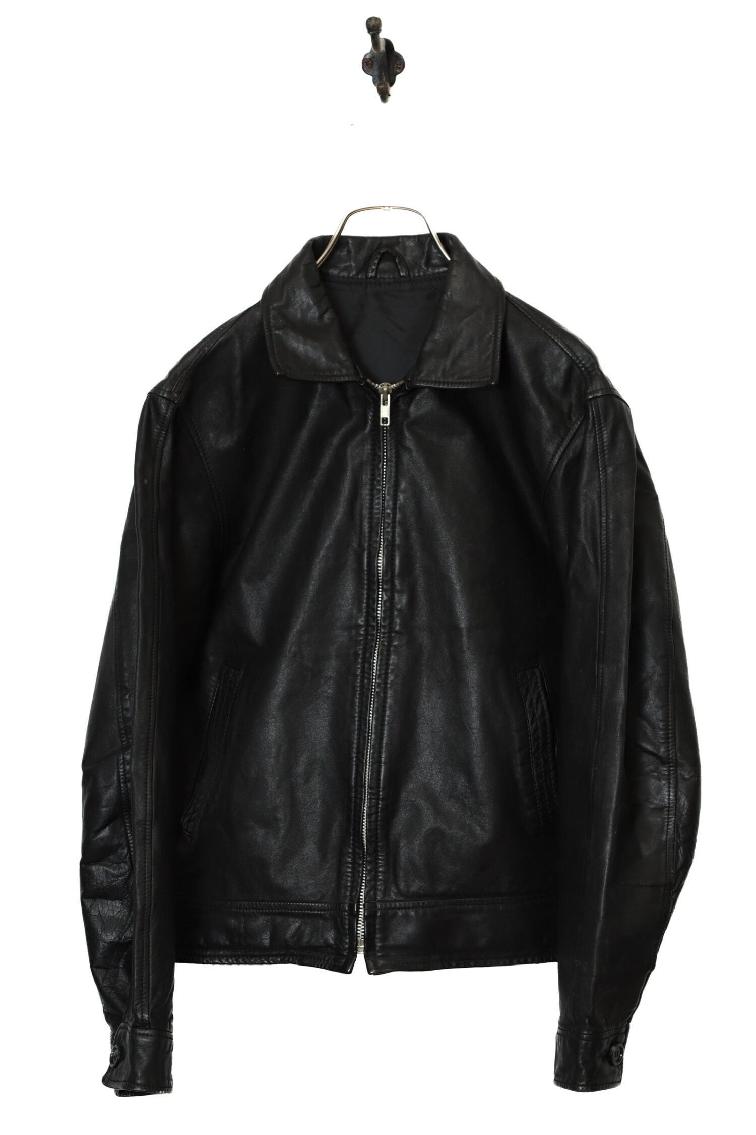 VINTAGE LEATHER JACKET/M