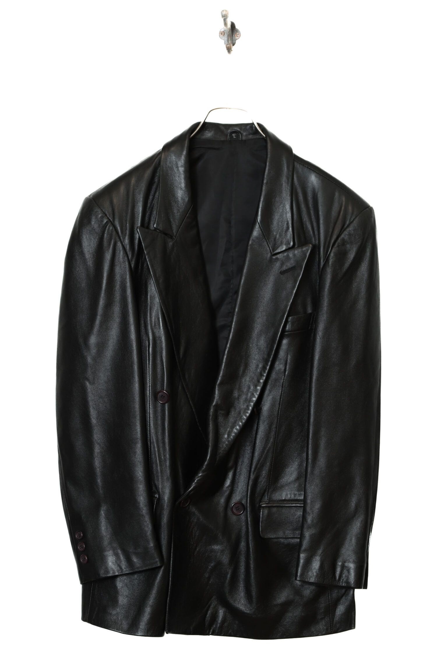 VINTAGE LAMB LEATHER JACKET/M