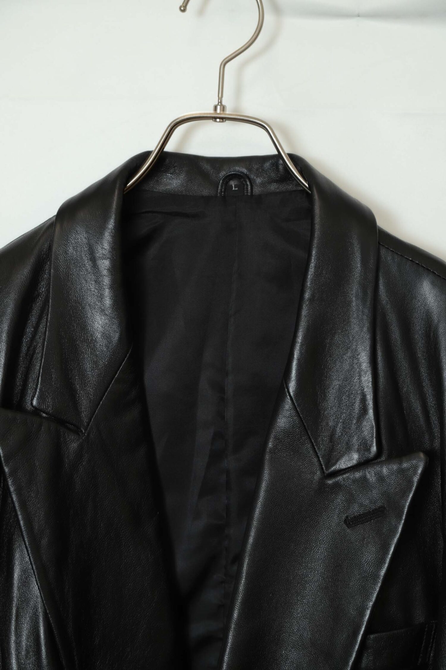 Alternative view of VINTAGE LAMB LEATHER JACKET/M