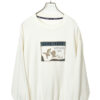 VINTAGE EMBROIDERY SWEAT SHIRT/L